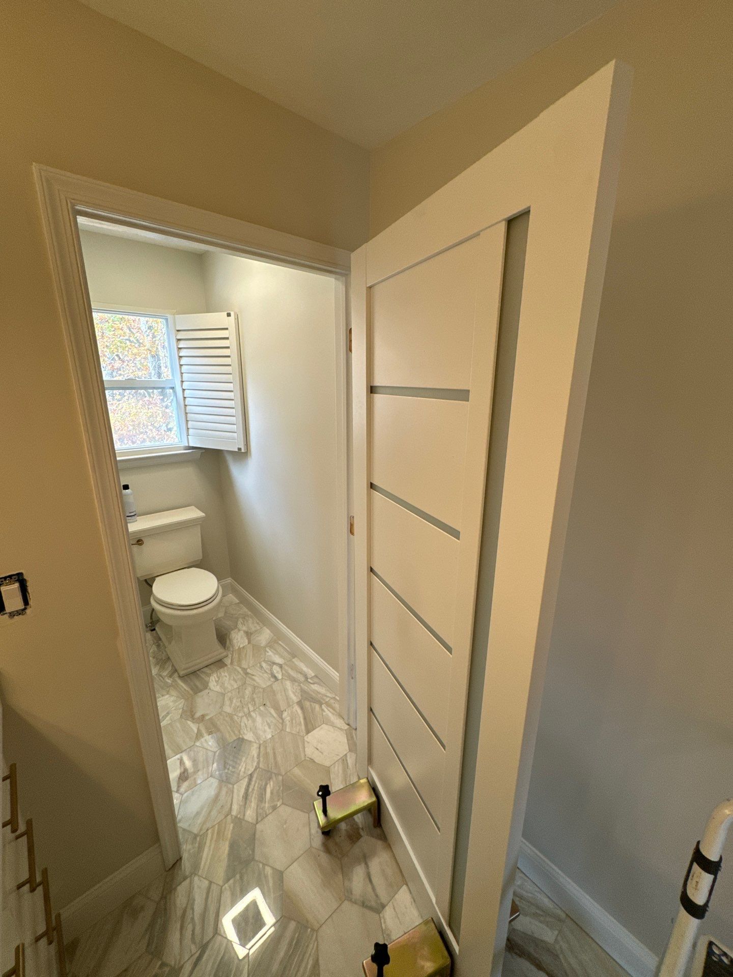 Door Installation using Interior Slab Door by A1 NERDY HOMES LLC