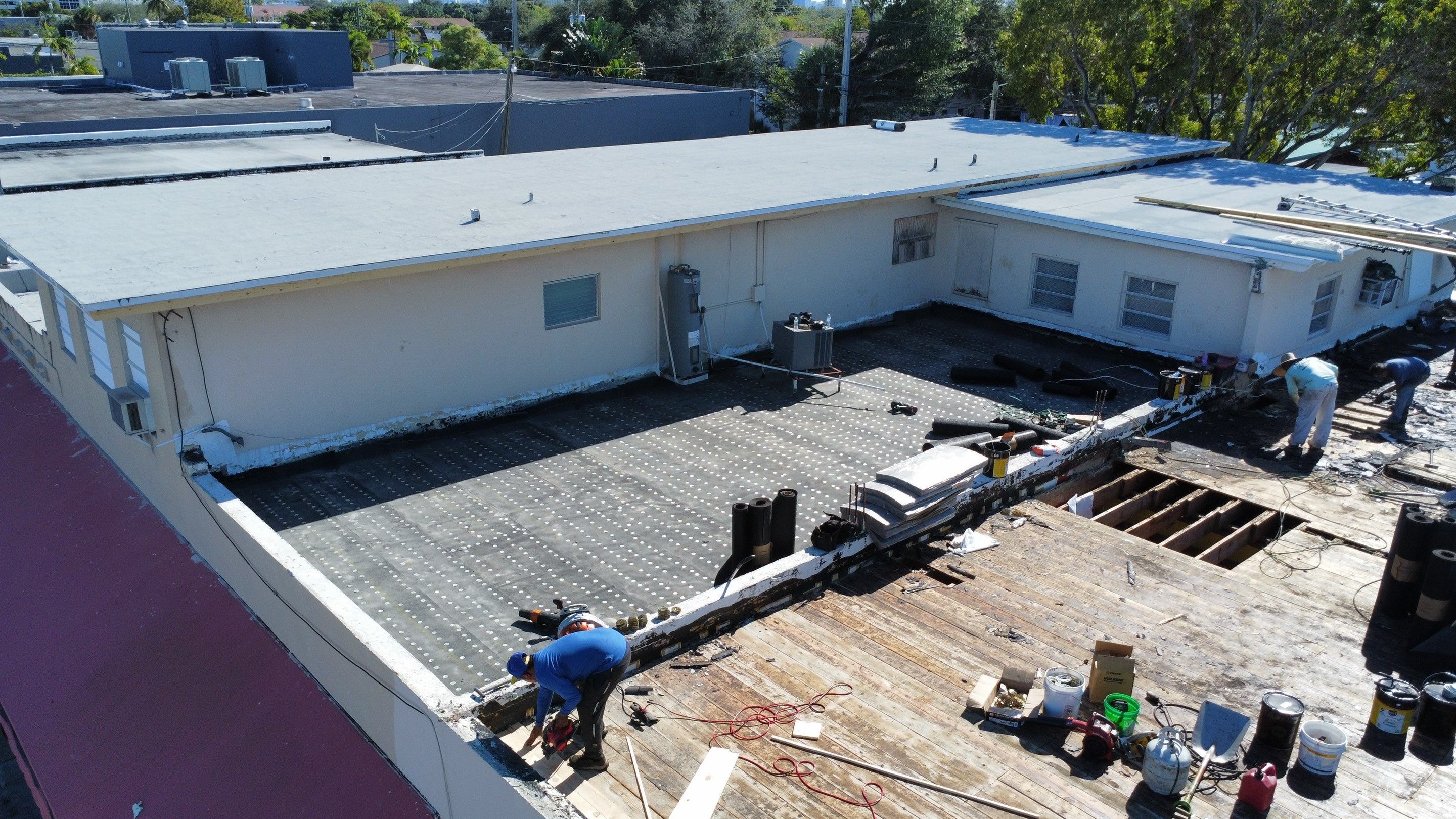 Hollywood Blvd., Hollywood, FL by G&J Roofing 