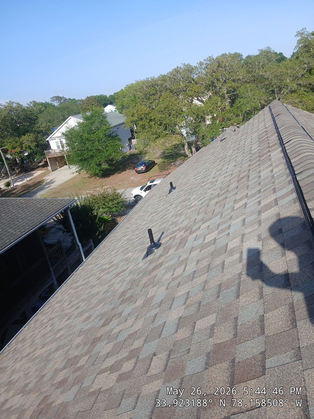 Fortified Roof Replacement in Oak Island NC with CertainTeed Landmark Pro Weathered Wood by RGR Construction and Roofing, LLC