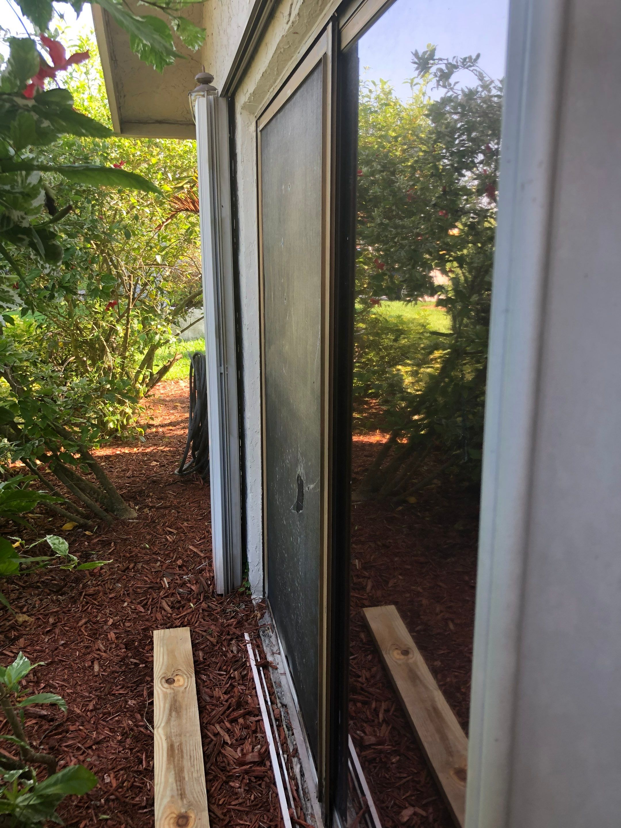 Impact Window Installation & Sliding Glass Door to Window Conversion – Coconut Creek, FL by The Door Doctor of South Florida, Inc.
