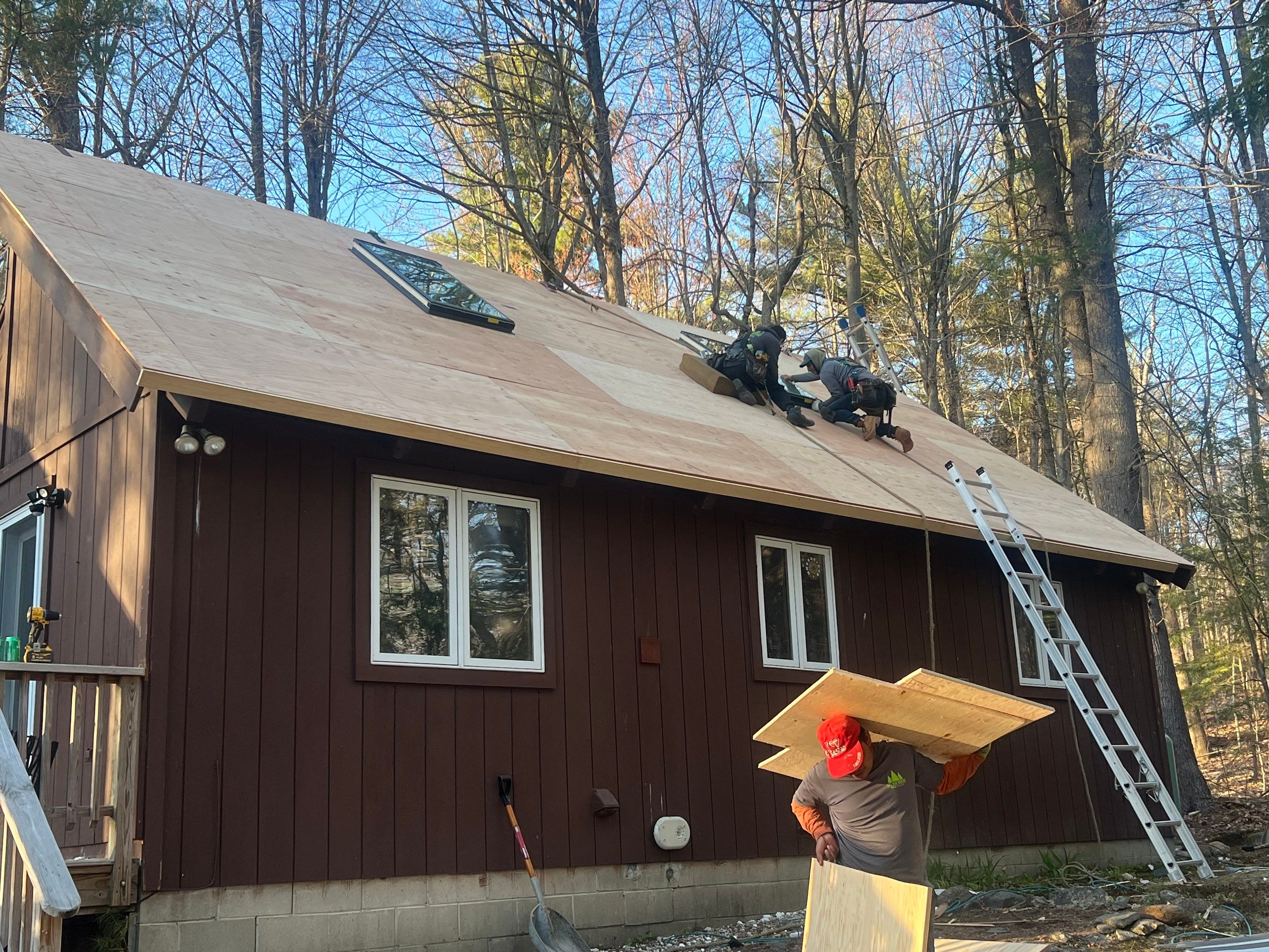 Metal Roof In Moultonborough, NH by Tall pine roofing