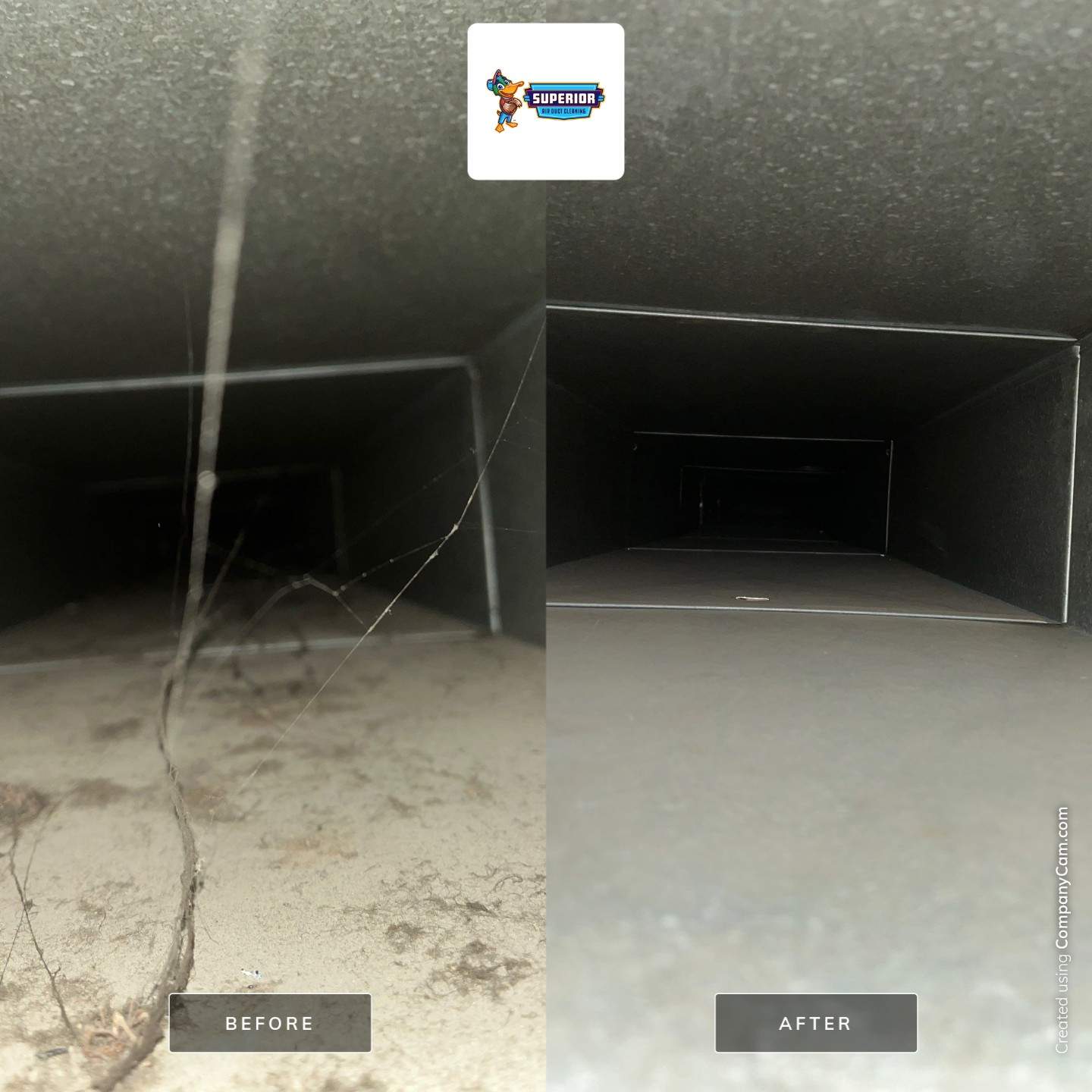 Air Duct Cleaning With a Vacuum Truck in New Castle, PA by Superior Air Duct Cleaning