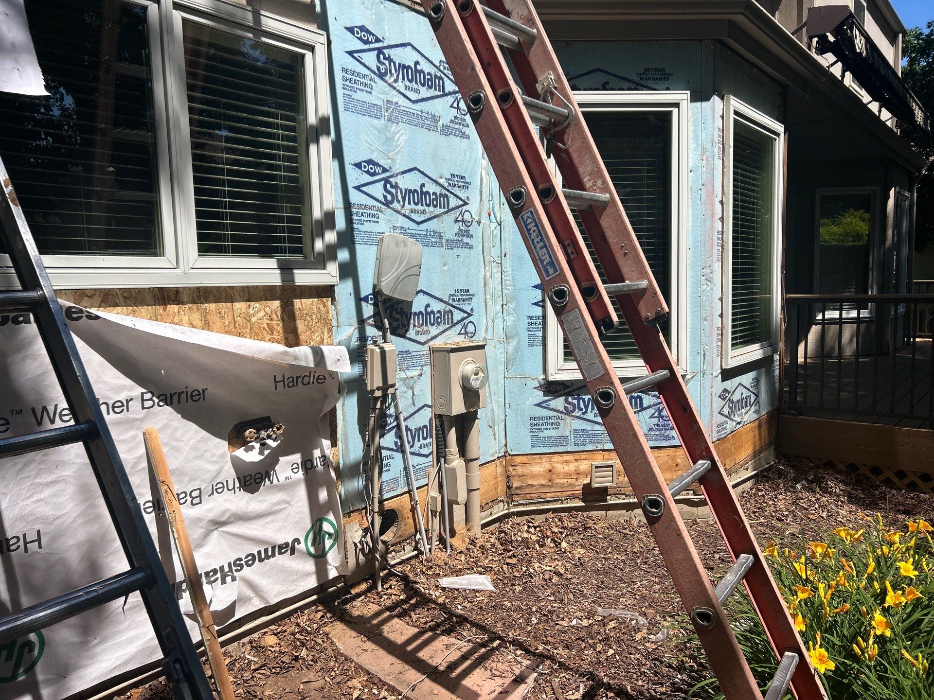 Full Siding Replacement with James Hardie Lap Siding in Omaha by Carps Complete Exteriors