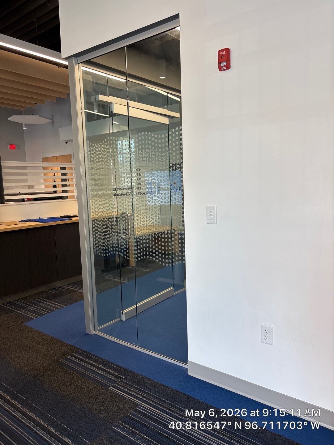 Modern Commercial Office Renovation with Wood Ceiling Baffles in Lincoln by CompanyCam Sales Demo