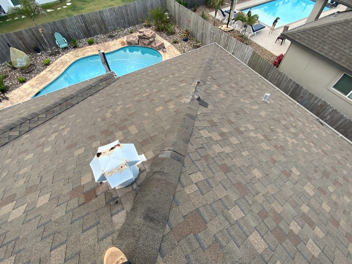 Roof Repairs to Ridge and Vents by Lighthouse Roofing