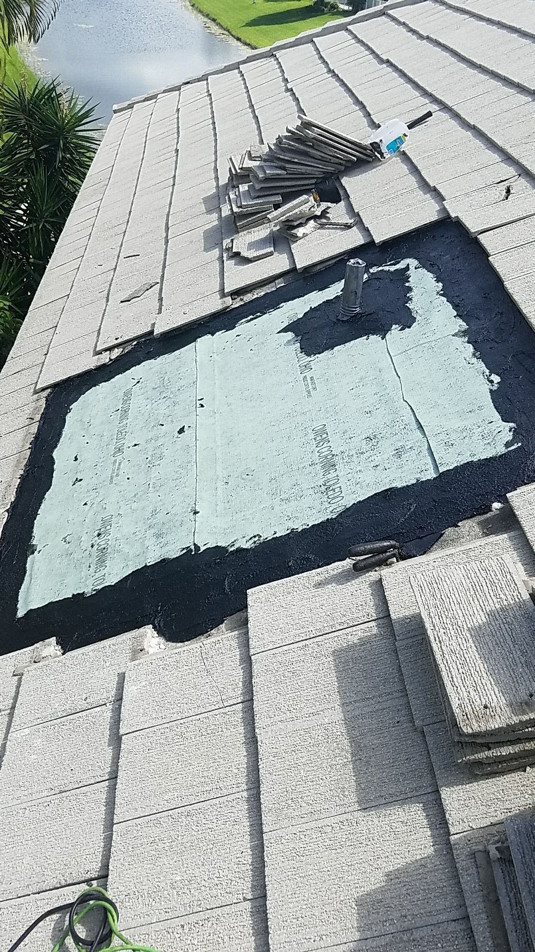 Concrete Tile Roof Repair using Concrete Roof Tile by Aastro Roofing