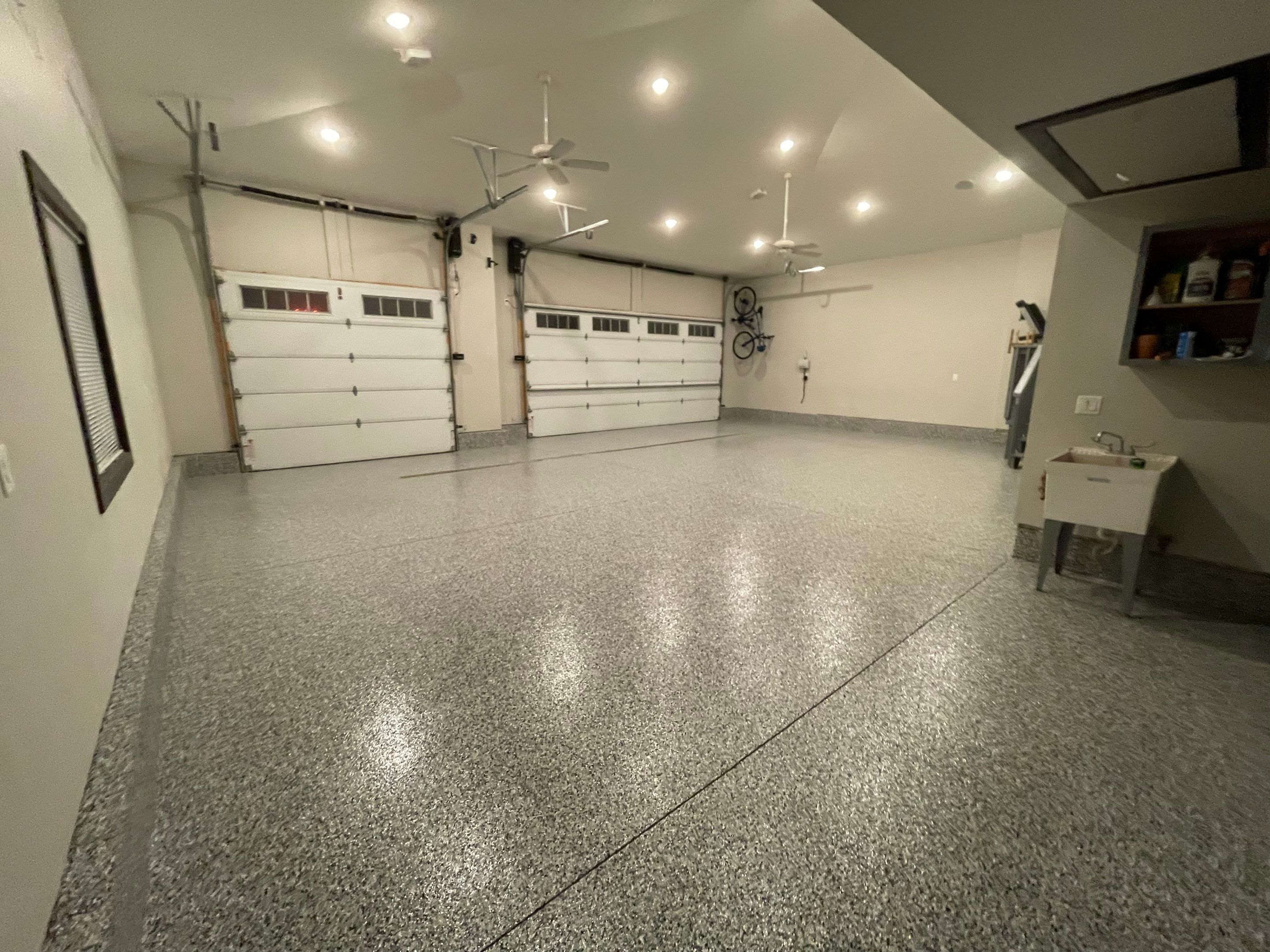 Garage using Domino  by Select Painting, Coatings & Garage Cabinets
