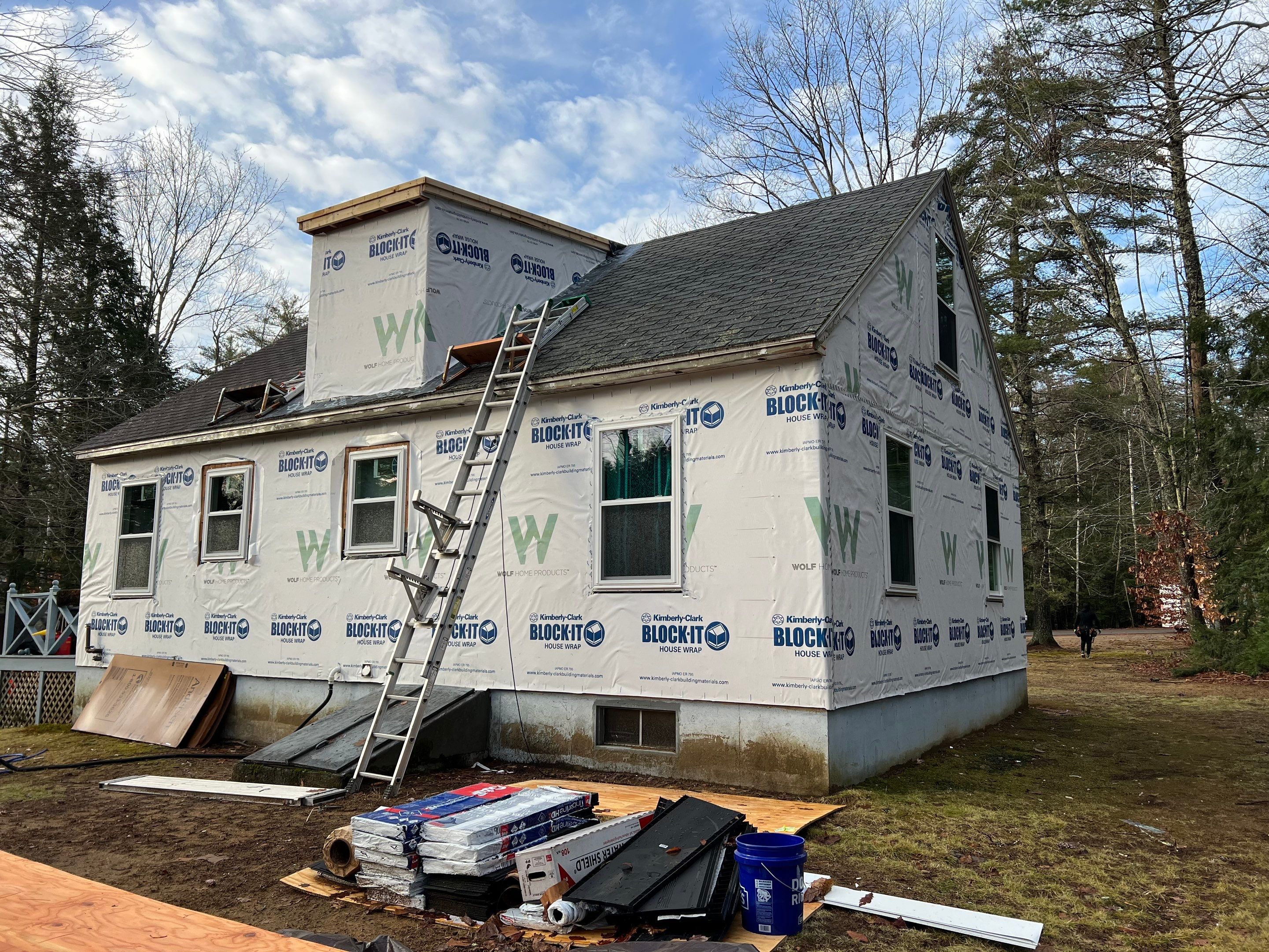 Residential Roofing Installation North Berwick Maine by Tall pine roofing