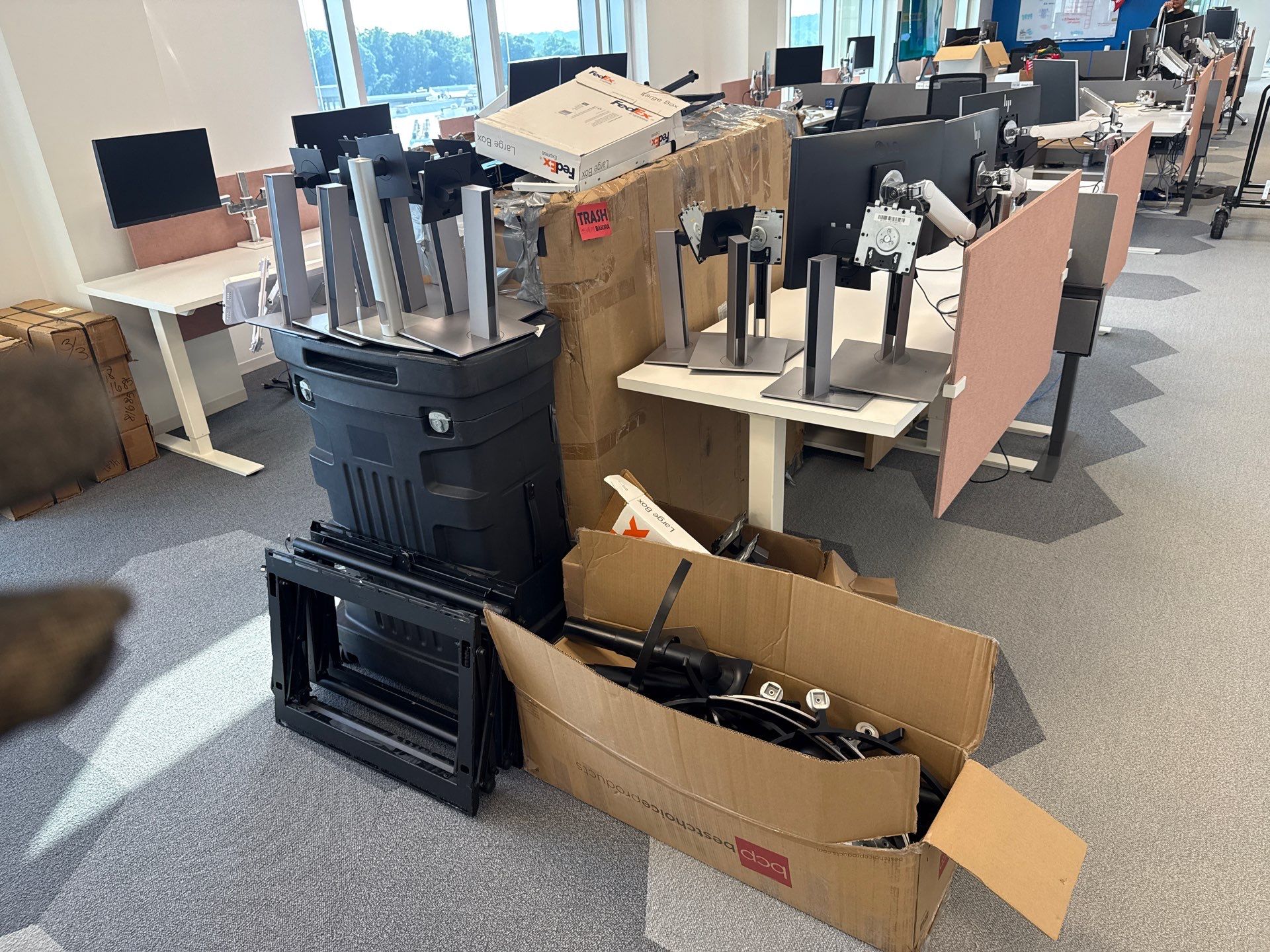 Project in Charlotte by Badger Hauling