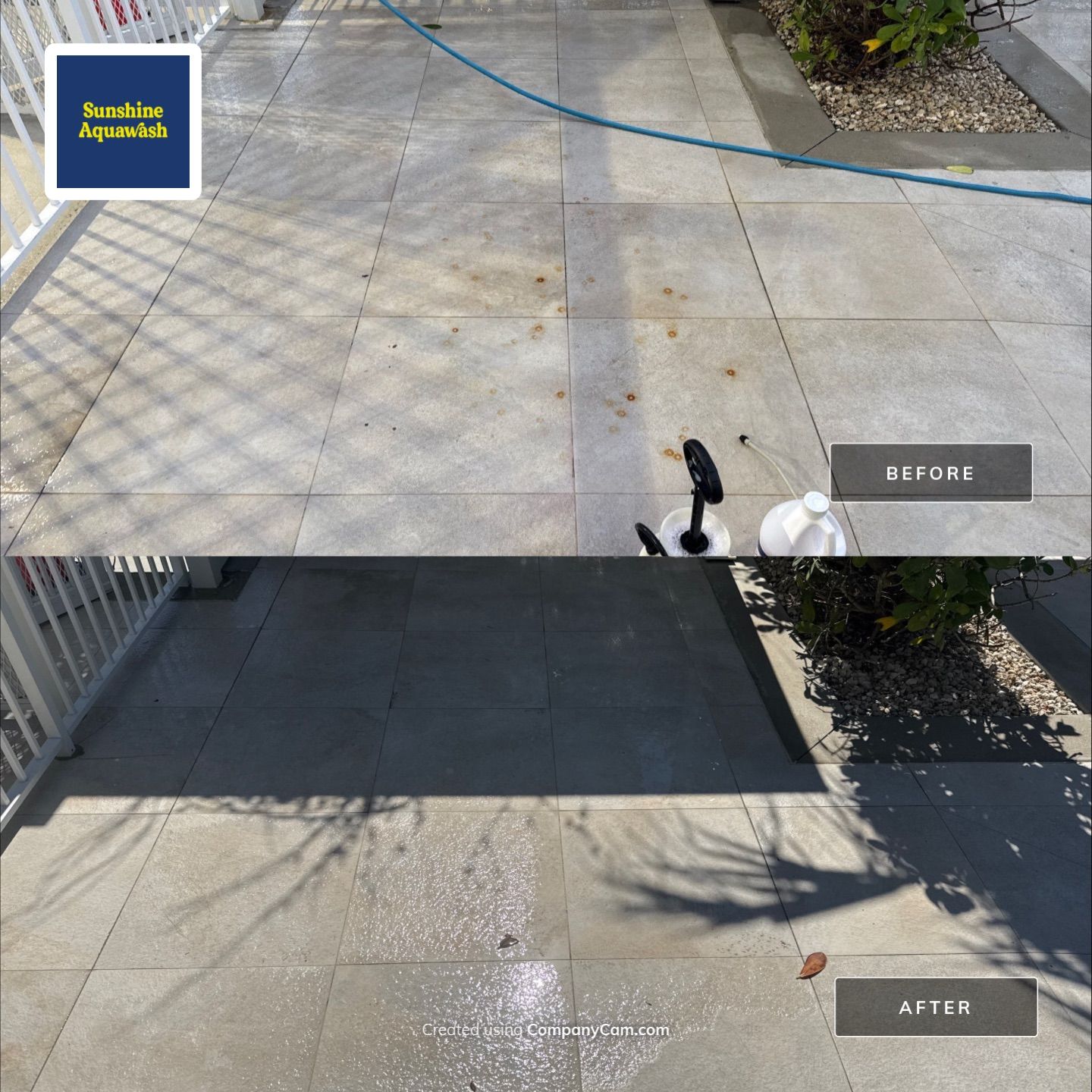 Hotel Pool Deck Cleaning at Compass Hotel Near Anna Maria, FL by Sunshine AquaWash