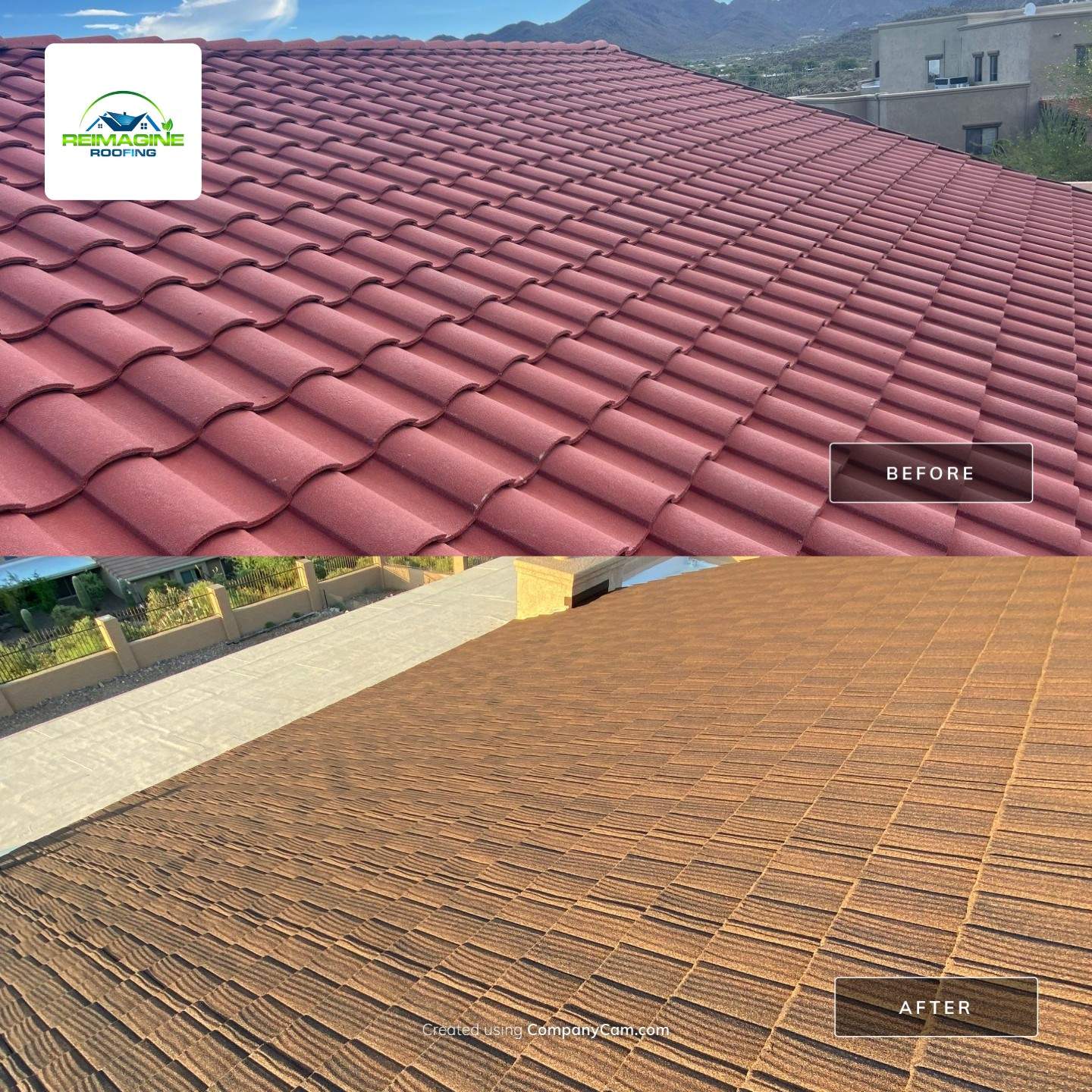 Barclay Stone Coated Steel by Reimagine Roofing