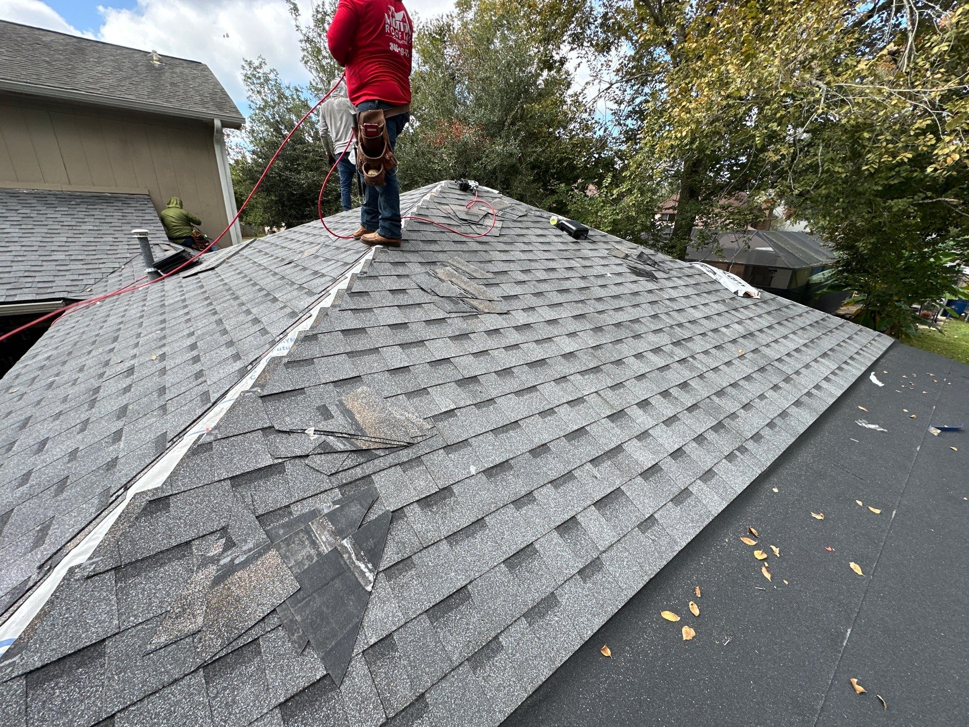 Project in Lake Jackson by Motion Roofing
