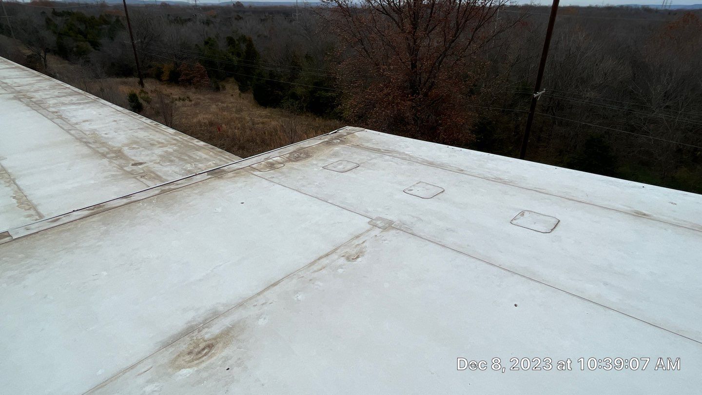 Project in Muskogee by Decor Roofing & Restoration