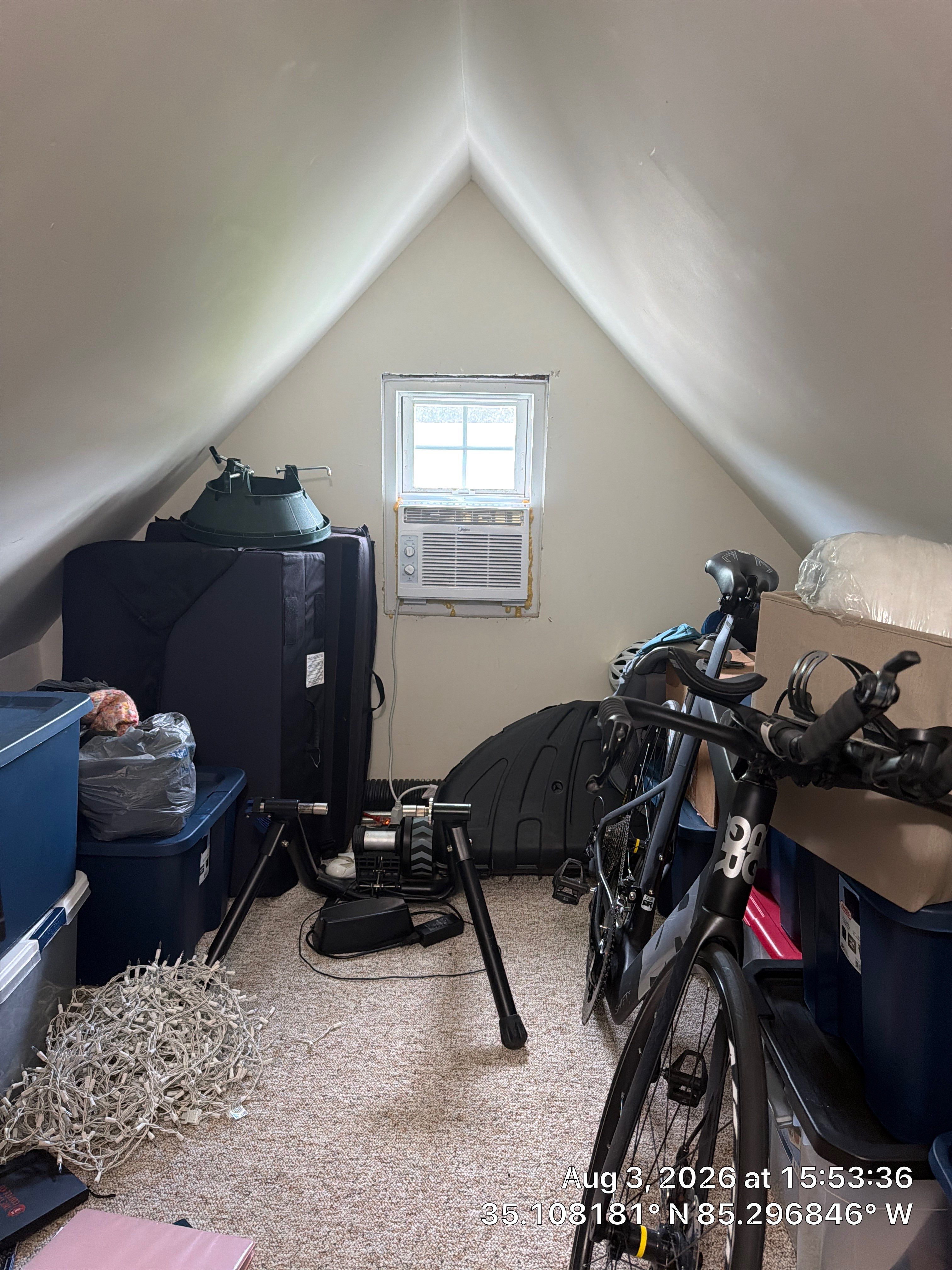 Attic Knee Wall Insulation and Access Door Sealing in Chattanooga by CompanyCam Sales Demo