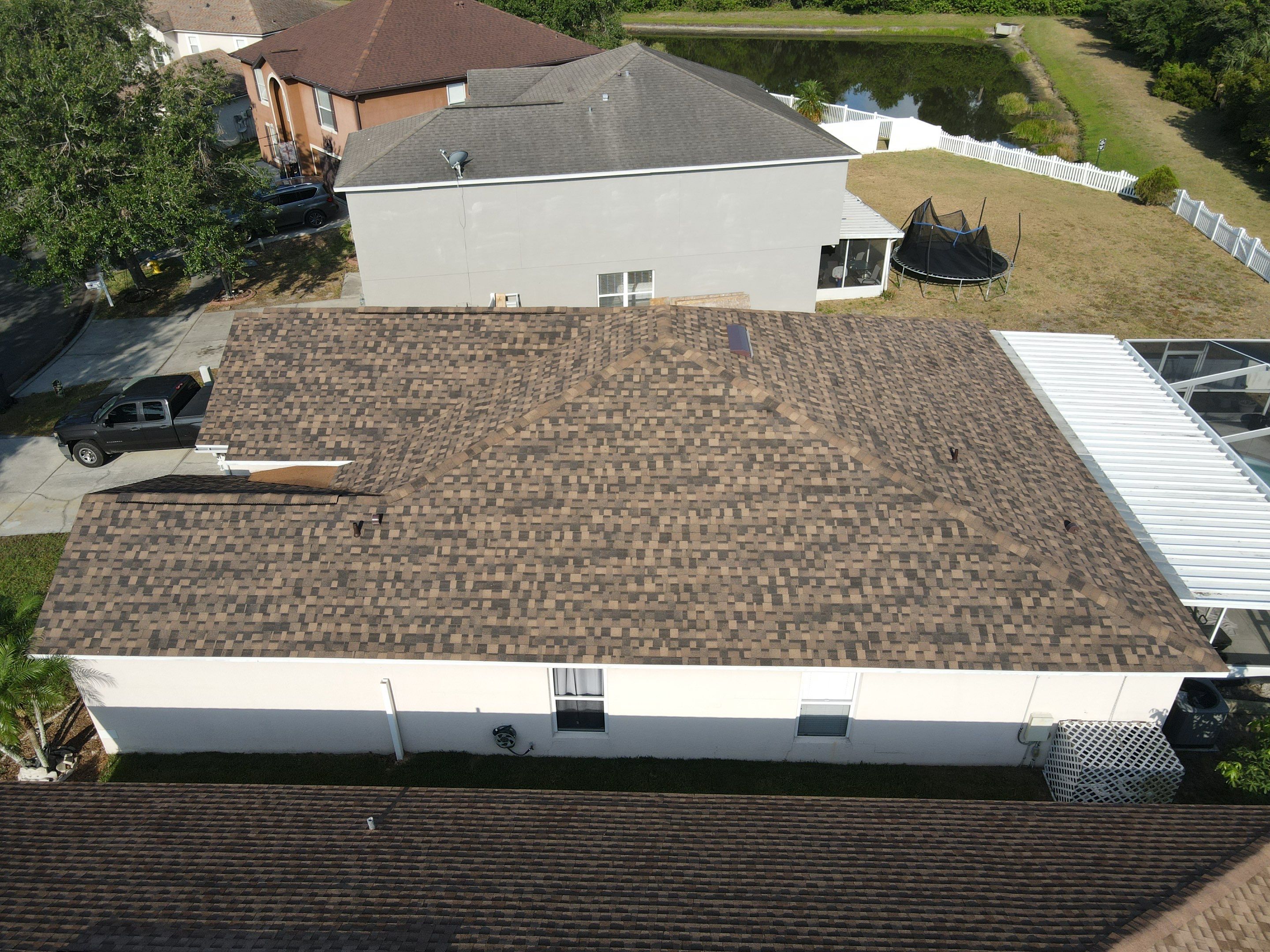 Roof Replacement in Gibsonton, FL. by Steadfast Roofing 