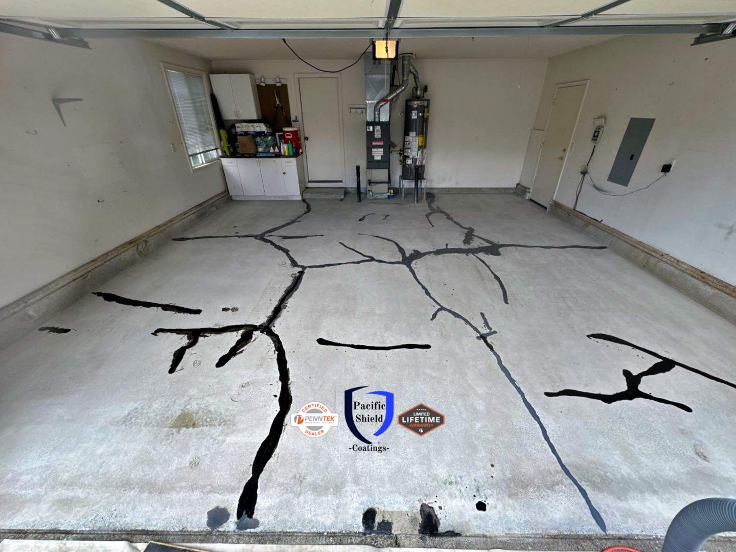 2 Car Garage in Domino by Pacific Shield Coatings, Inc.