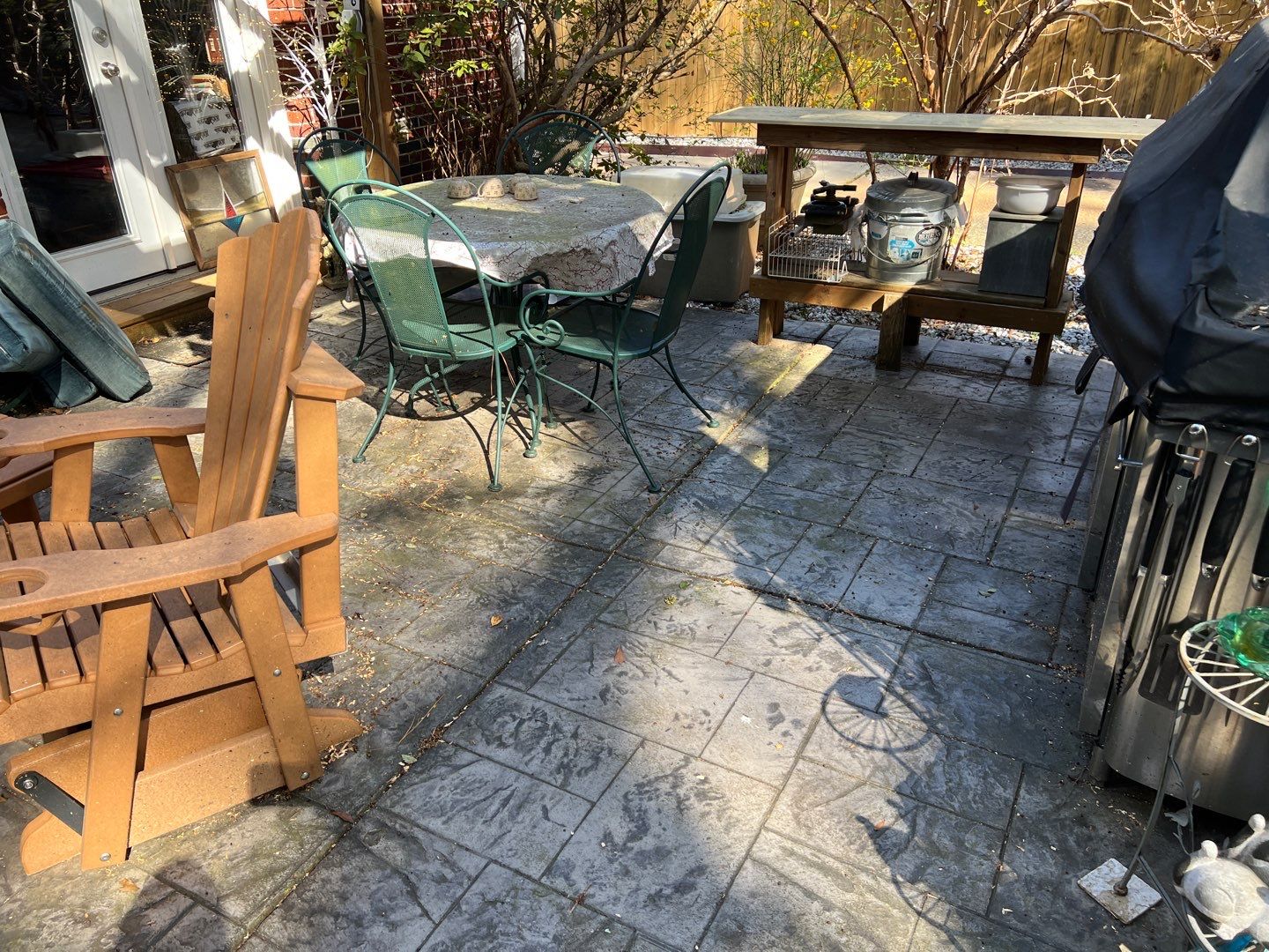Stamped Concrete using Concrete Sealant by DuraSeal