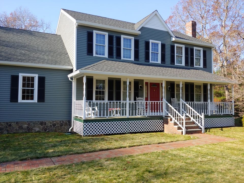 Gutter Installation using 6" K-Style Aluminum Gutter in Carver, Ma by Gutter Pro Enterprises