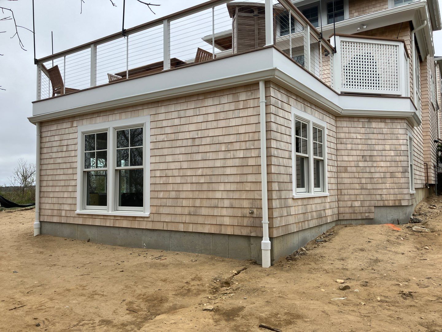 Gutter Installation using 6" K-Style Aluminum Gutter in Chatham, MA by Gutter Pro Enterprises