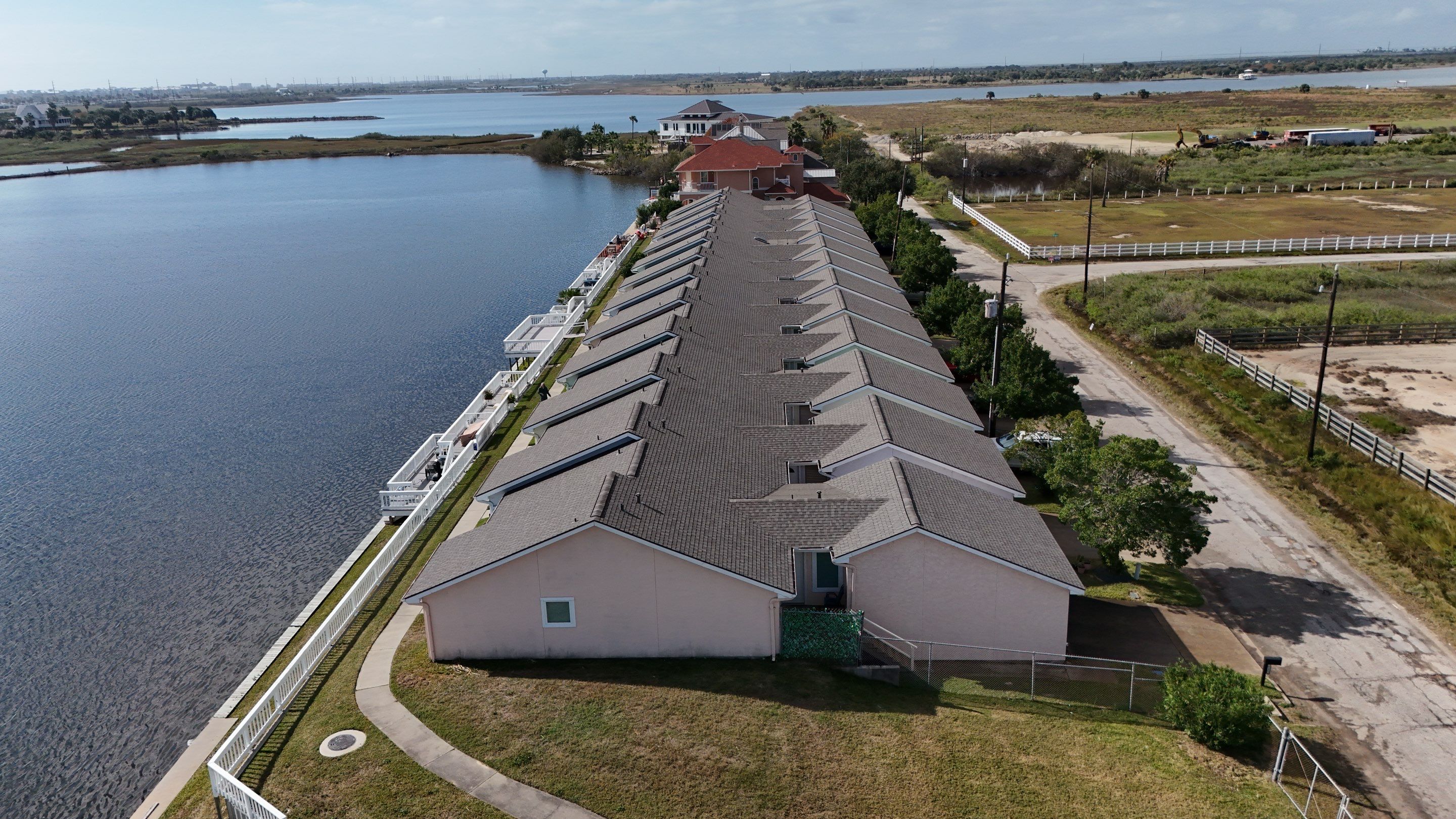 Bay Meadows Townhomes  by Noble Roofing