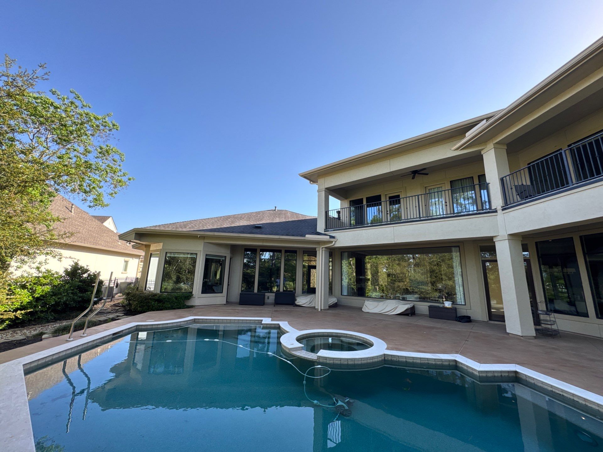 Complete Exterior Painting and Stucco Refinishing in Spring by Rolling Nations