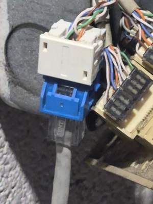 Structured cabling installation by CimaSolutions
