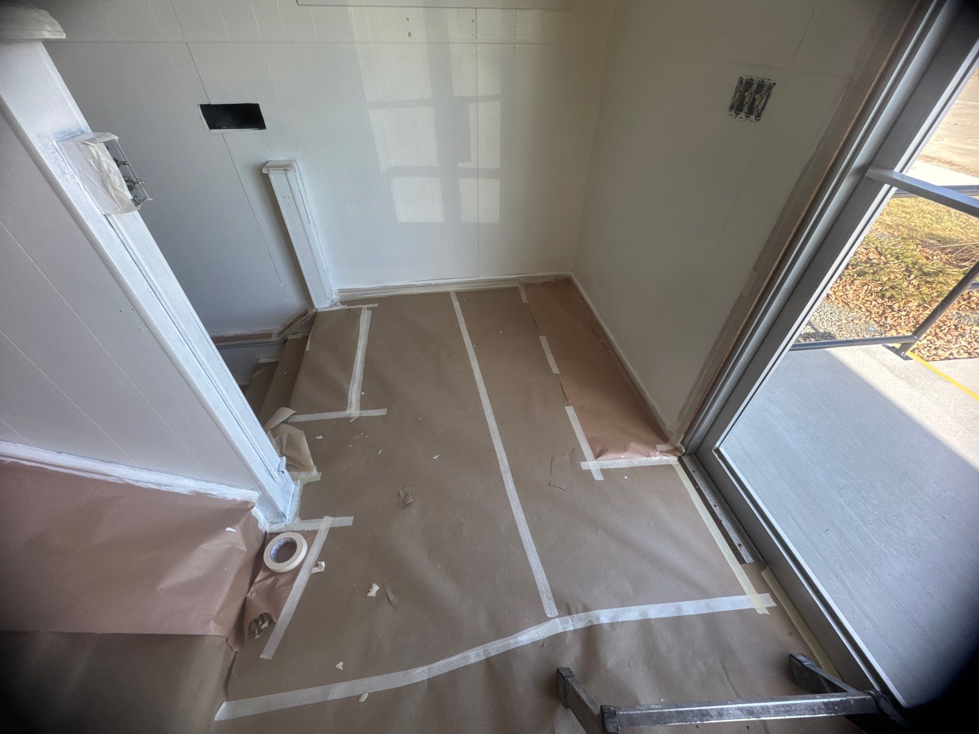 Interior Stairwell Transformation – Before & After by Midwest Paint LLC