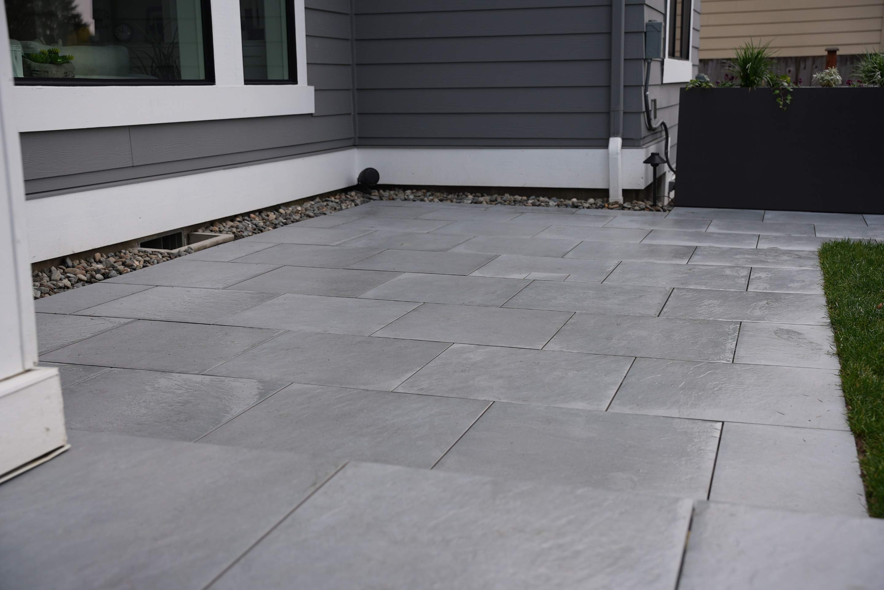 Hardscaping Back Patio Landscape Project  by Jireh Asphalt & Concrete Inc 