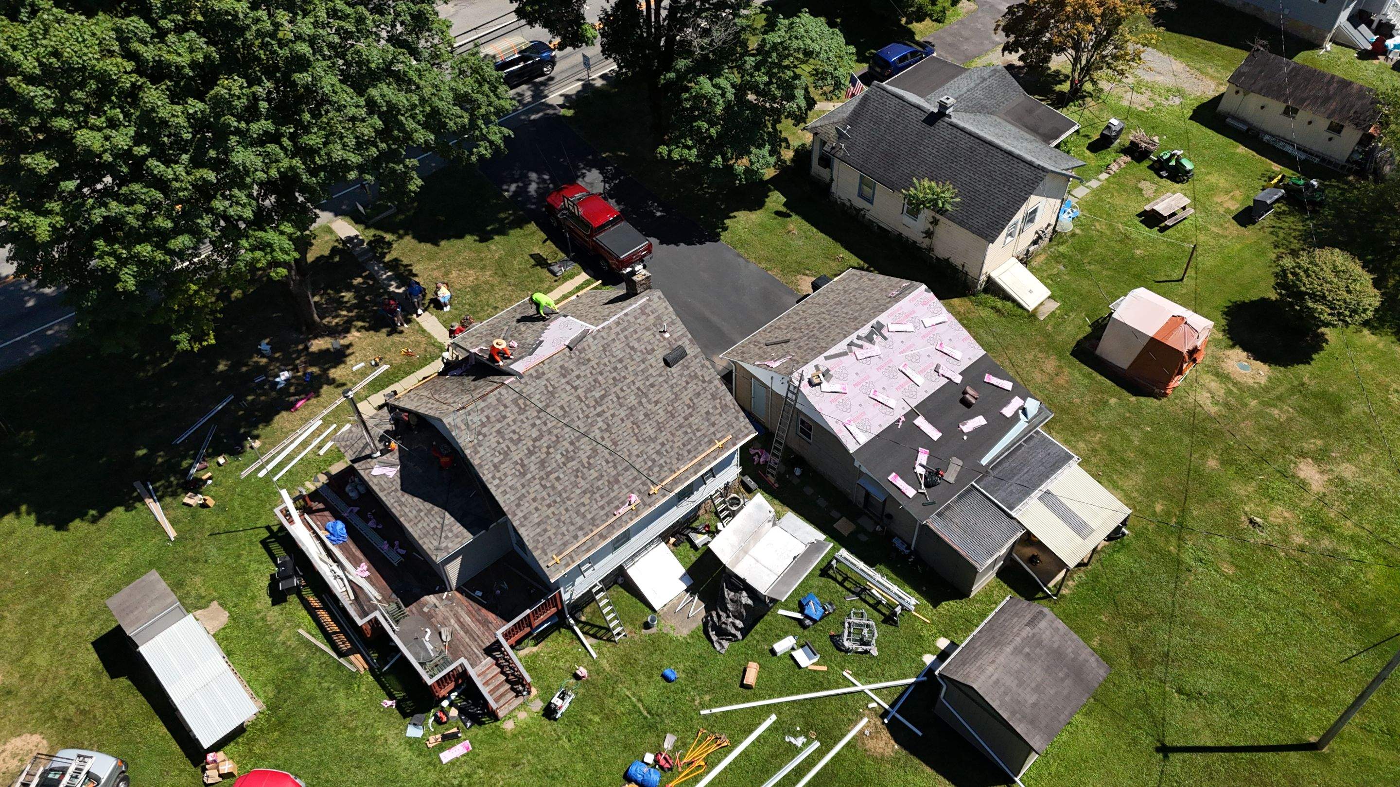 Roof Project in Glen Gardner, NJ by All State Home Improvement Inc.