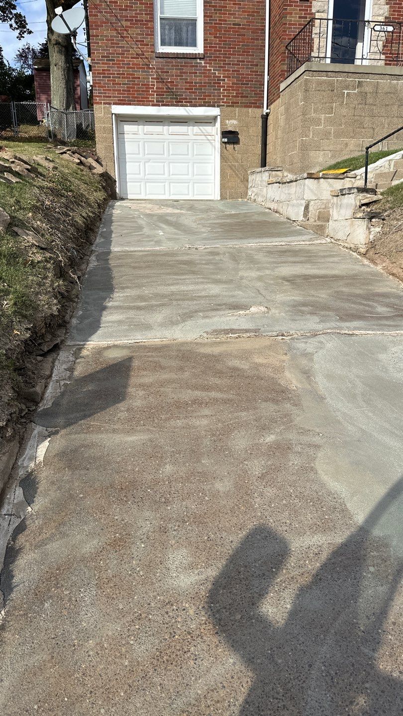 Driveway Project in Pittsburgh by Floors in a Day, Inc
