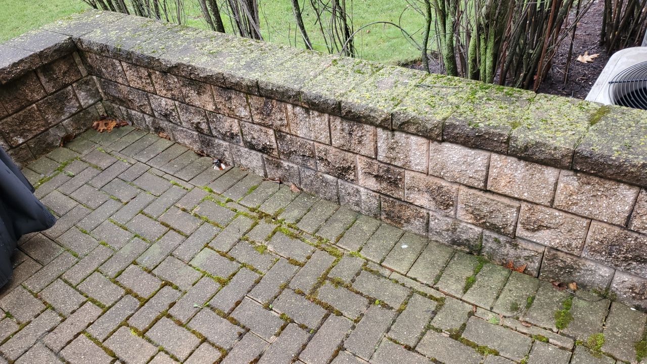 Brick paver clean, sand and seal.  using Surebond SB-1300 by Northern Power Washing LLC.