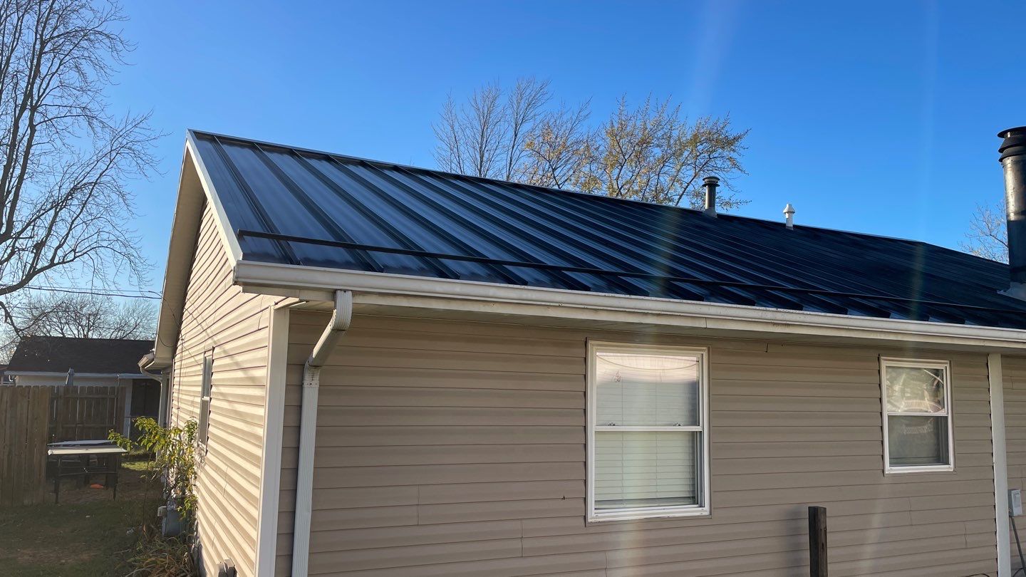 Residential Roofing Installation using Platinum Pro Standing seam  by Nitro Roofing and Construction
