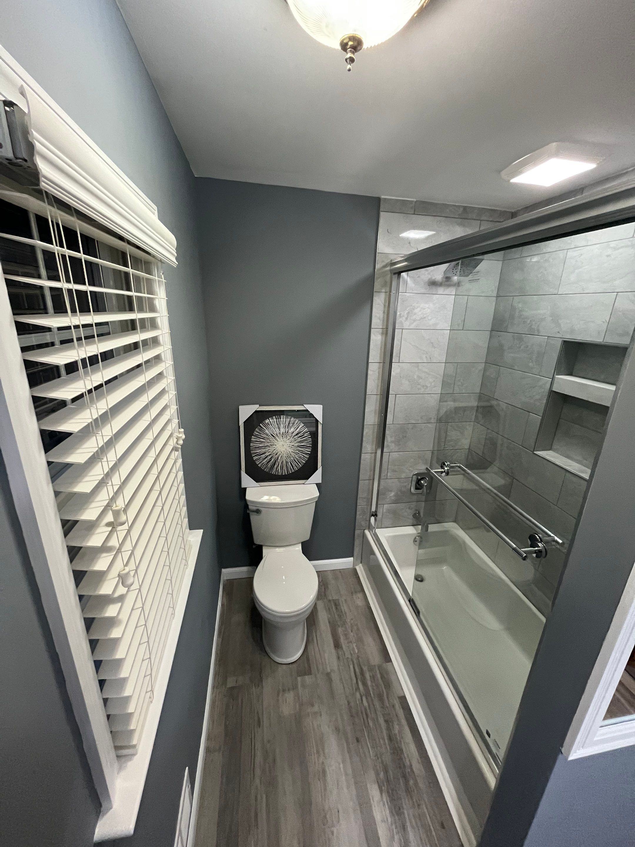 Bathroom Remodel using Tile by Home Concepts Construction