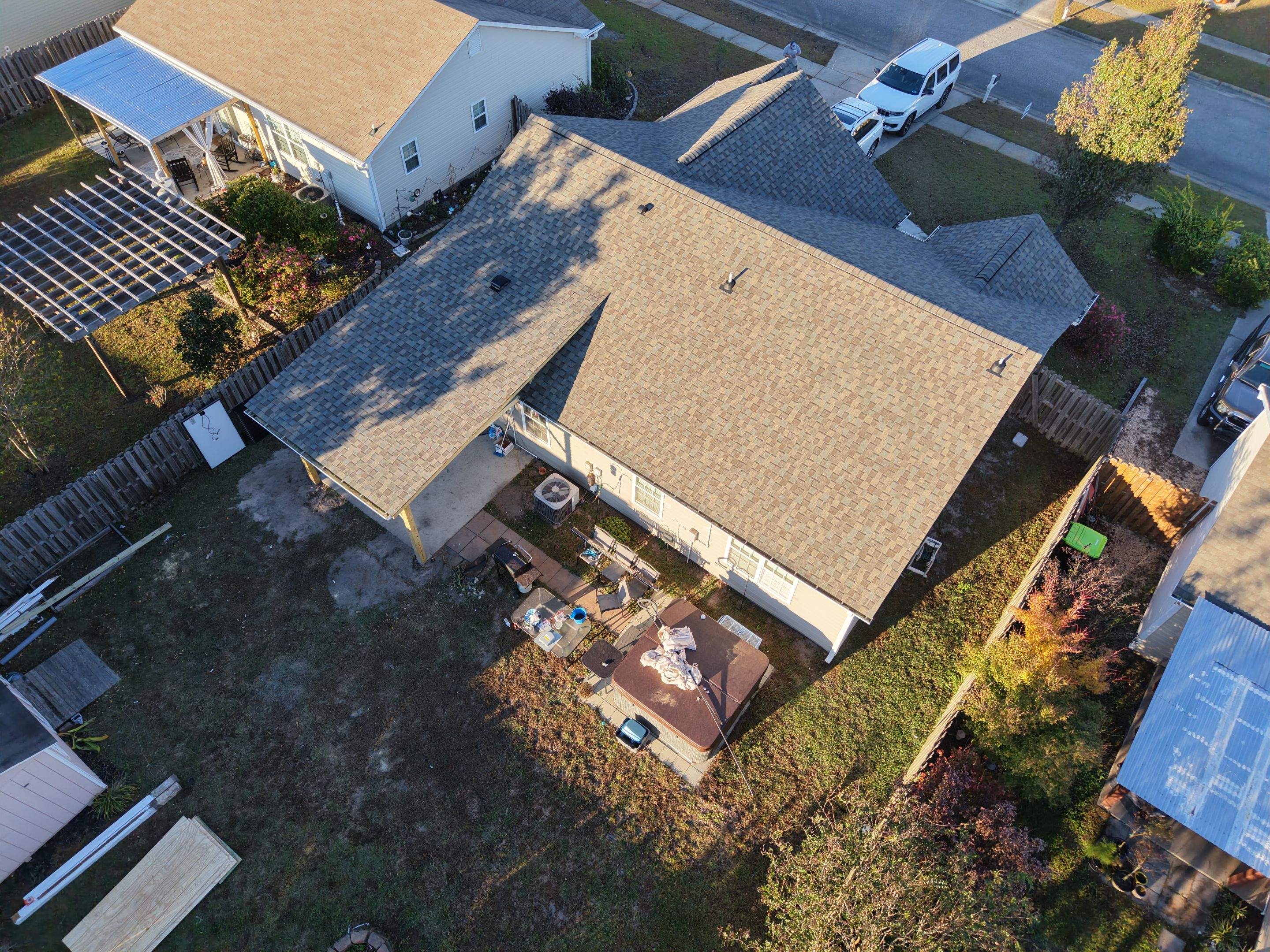 Covered Porch Build and Fortified Roof Replacement with Solar Panels by RGR Construction and Roofing, LLC
