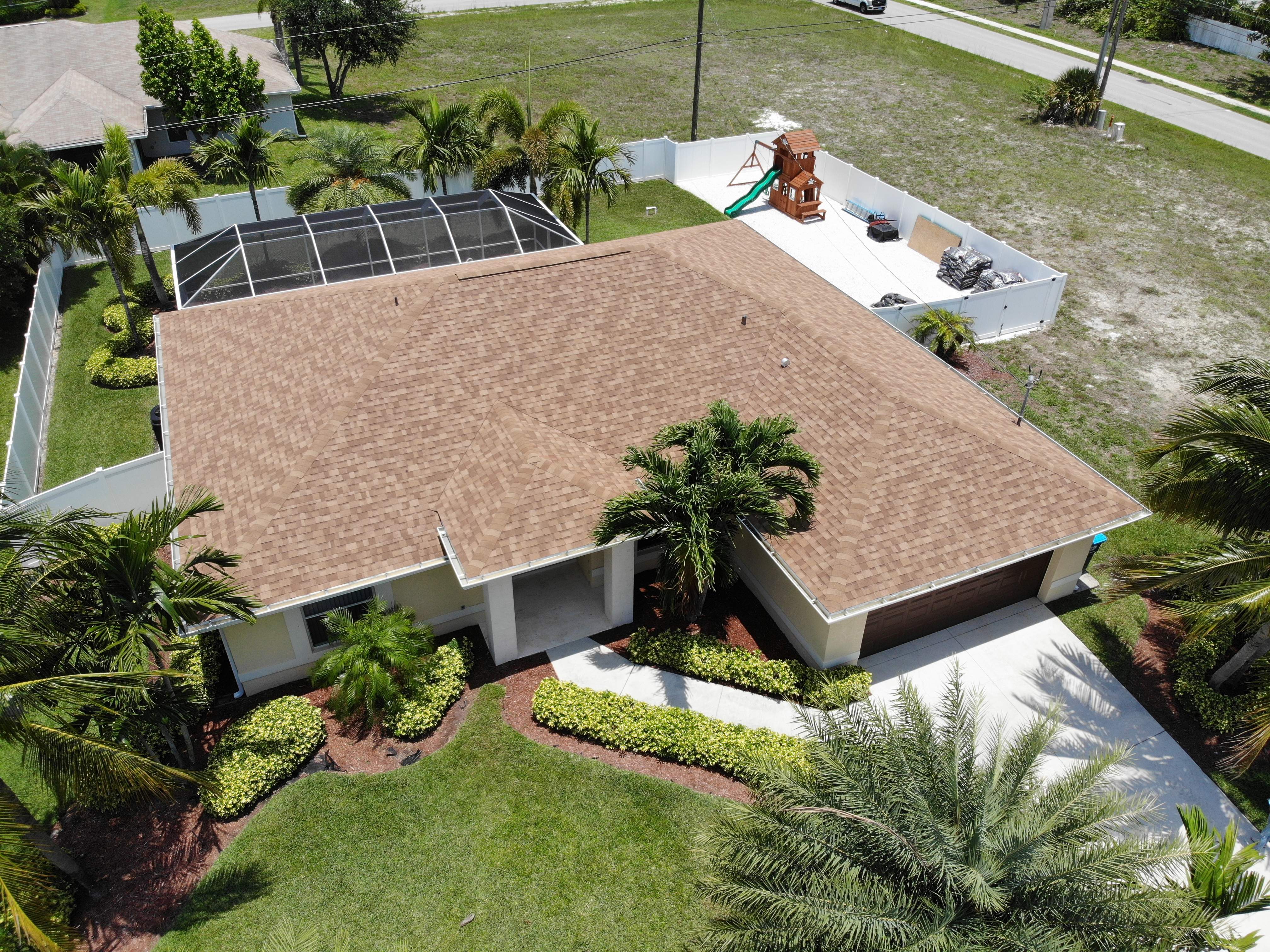 Residential Shingle Roof Install in Cape Coral by International Roofing