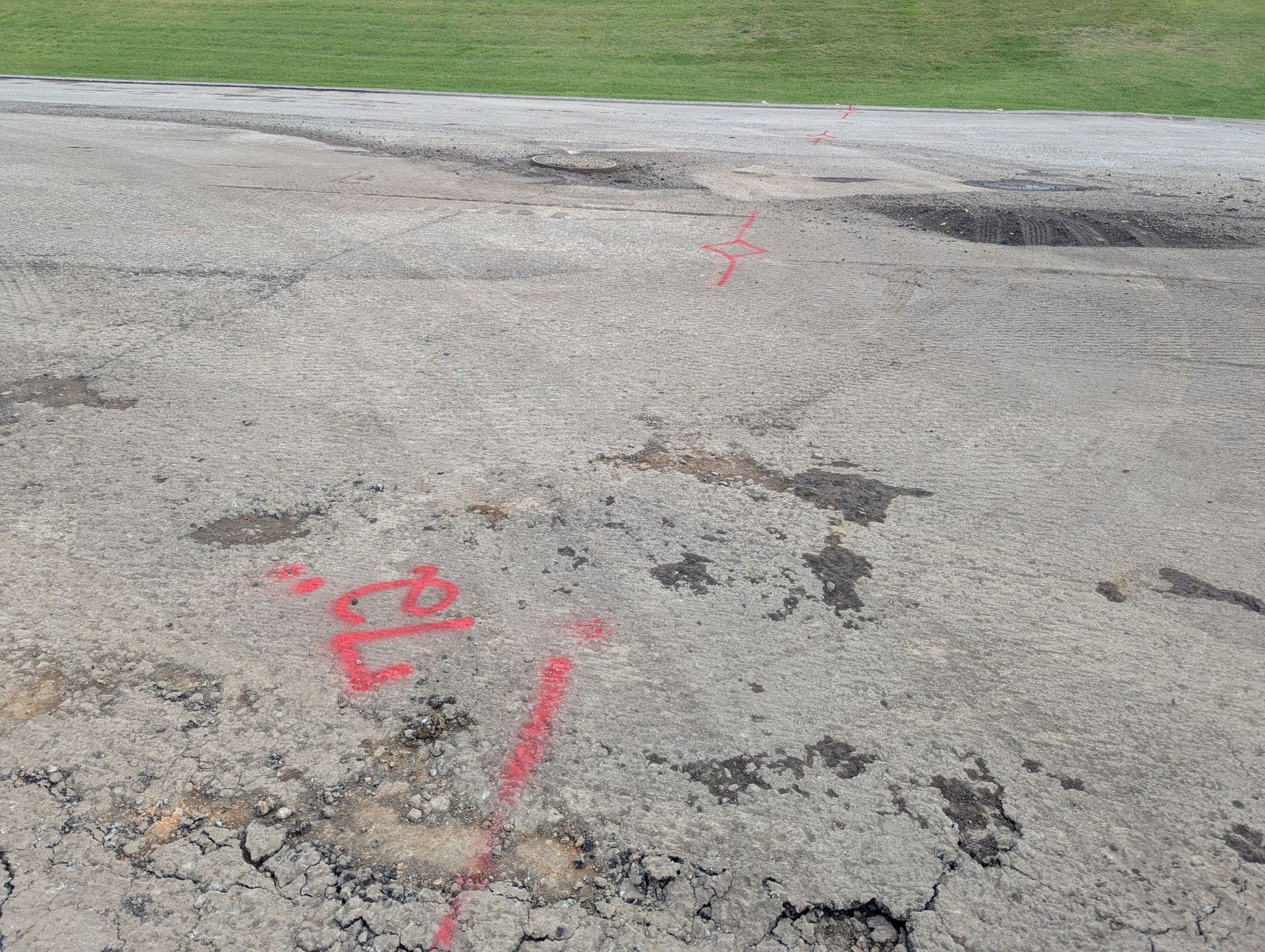 Utility Locating and Subsurface Mapping for Jackson Industrial Parking Lot by Alsip Locating Service, LLC