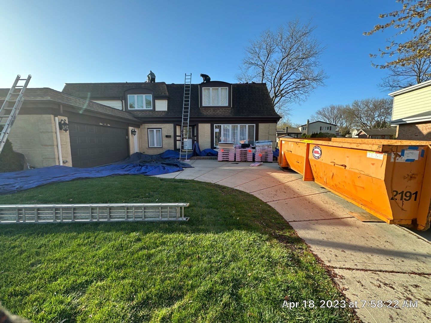 Residential Roofing Installation using Owens Corning Duration by Pro Home Services Inc