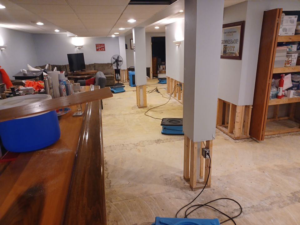 Project in Farmington Hills by EzDry Water Mitigation & Property Restoration