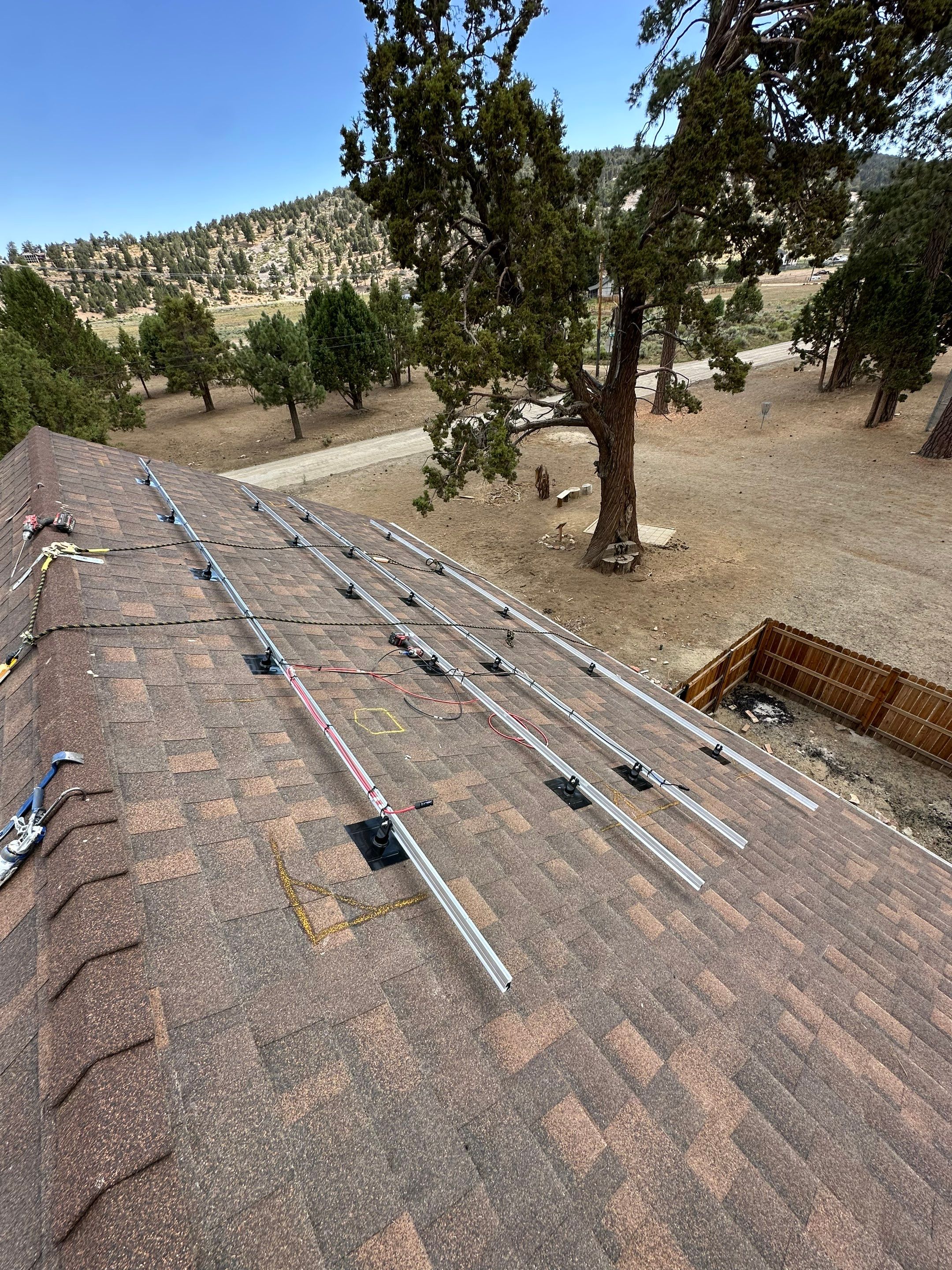 Big Bear Solar Power Installation with Tesla Powerwall by VIBE SOLAR