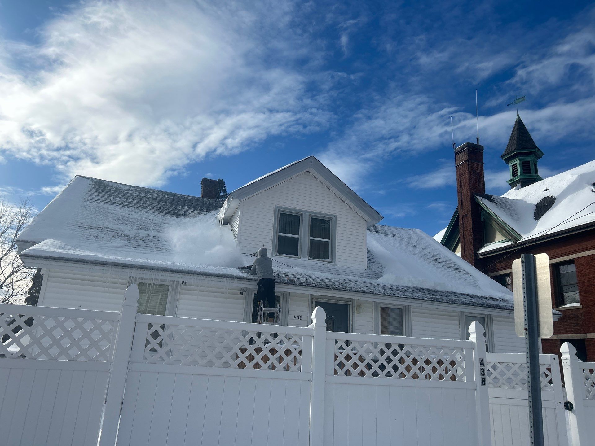 Emergency Snow Removal & Roof Tarp Installation in Lawrence, MA by Mighty Dog Roofing of Greater Middlesex County