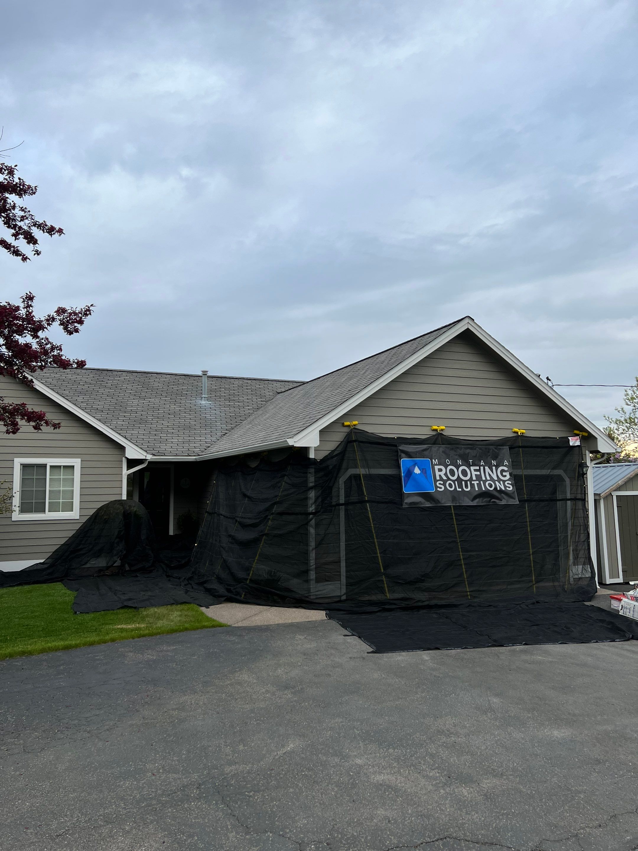GAF Timberline HDZ - Charcoal by Montana Roofing Solutions