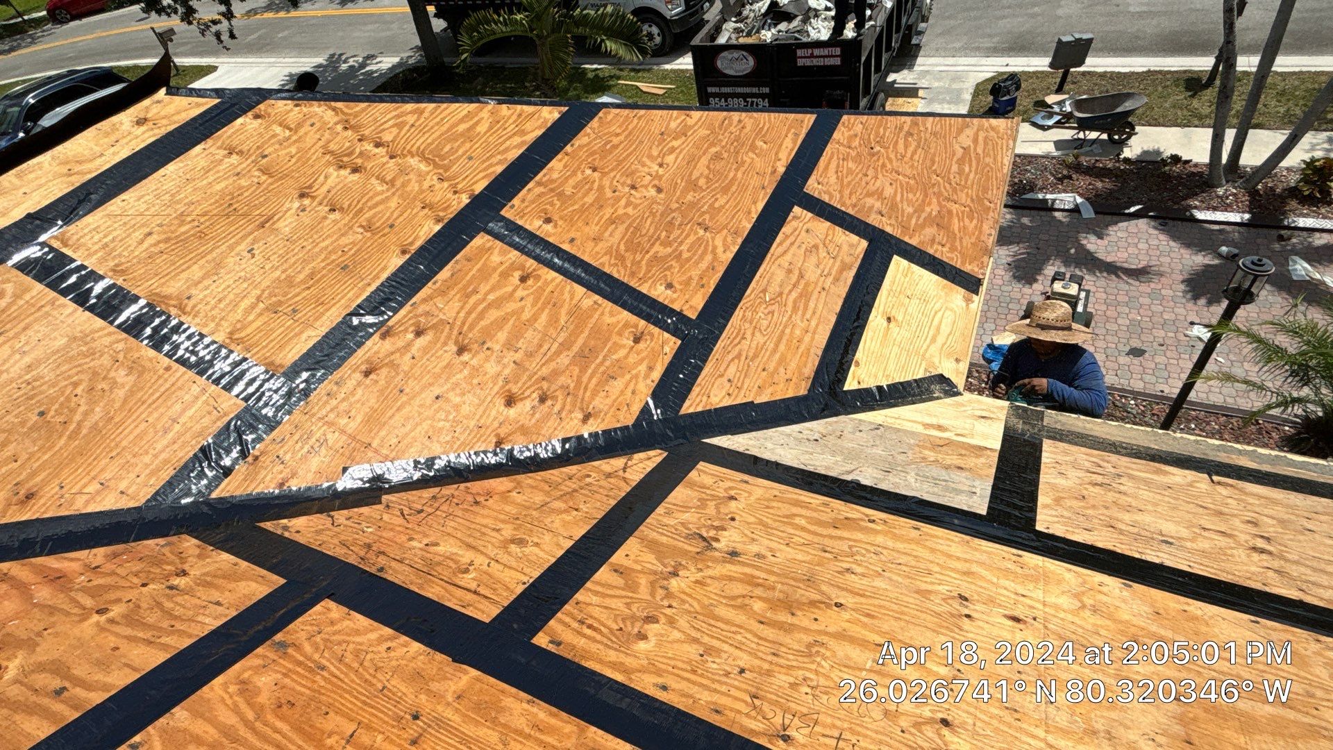 Roof Replacement from Tiles to Metal by Earl W. Johnston Roofing
