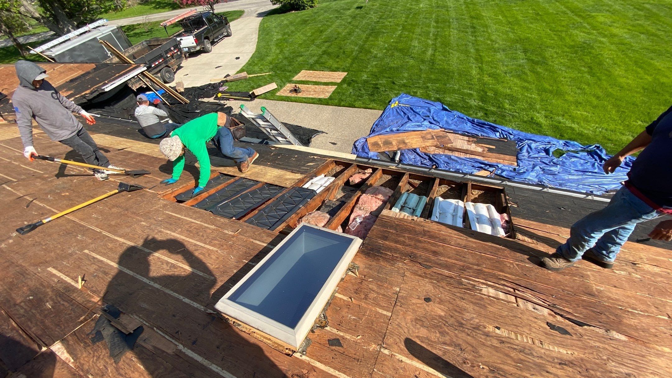 Roof Replacement using CertainTeed Landmark by 180 Contractors