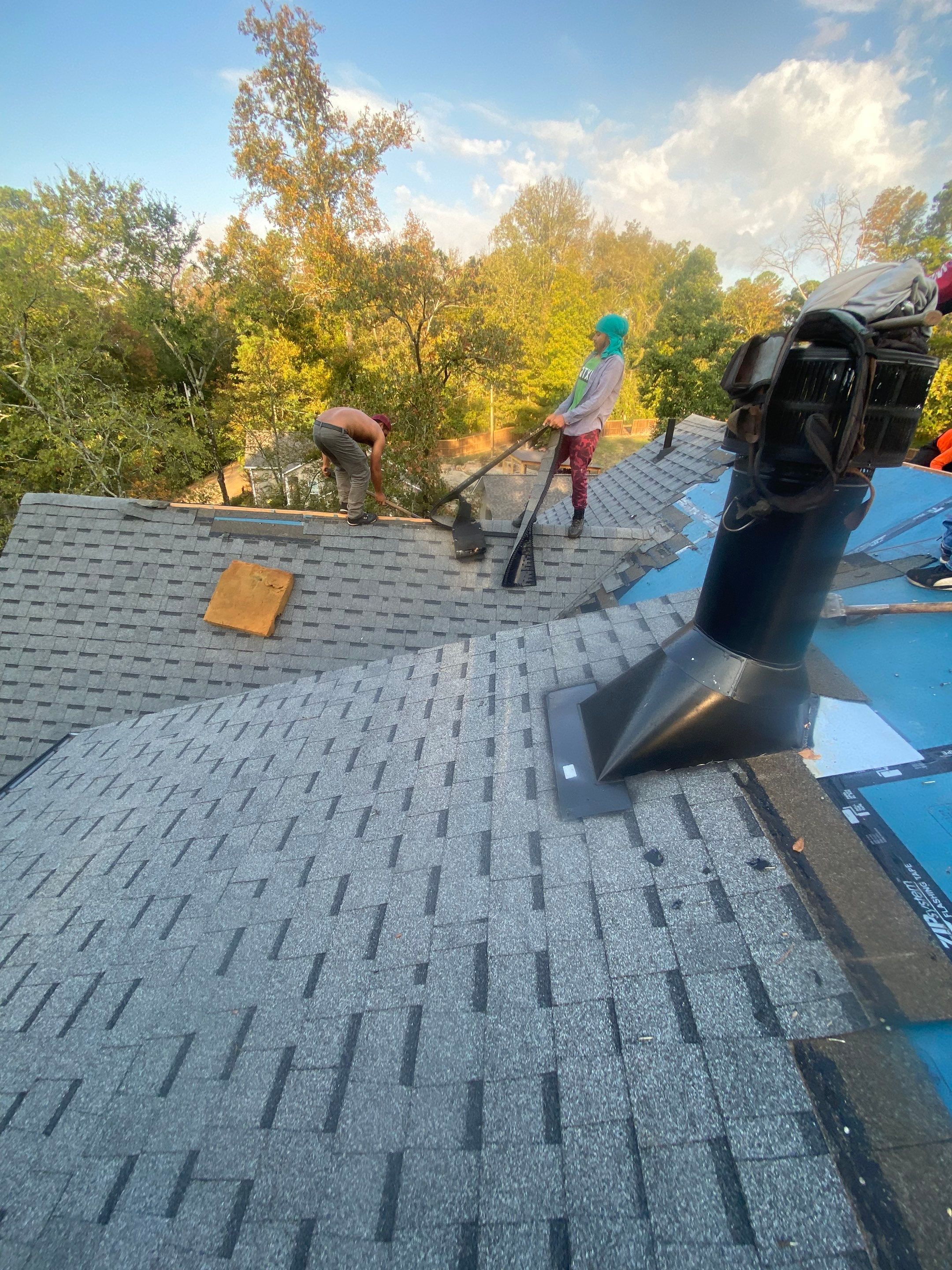 Residential Roofing Repair using Malarkey Vista: Midnight Black by Hostetler Roofing