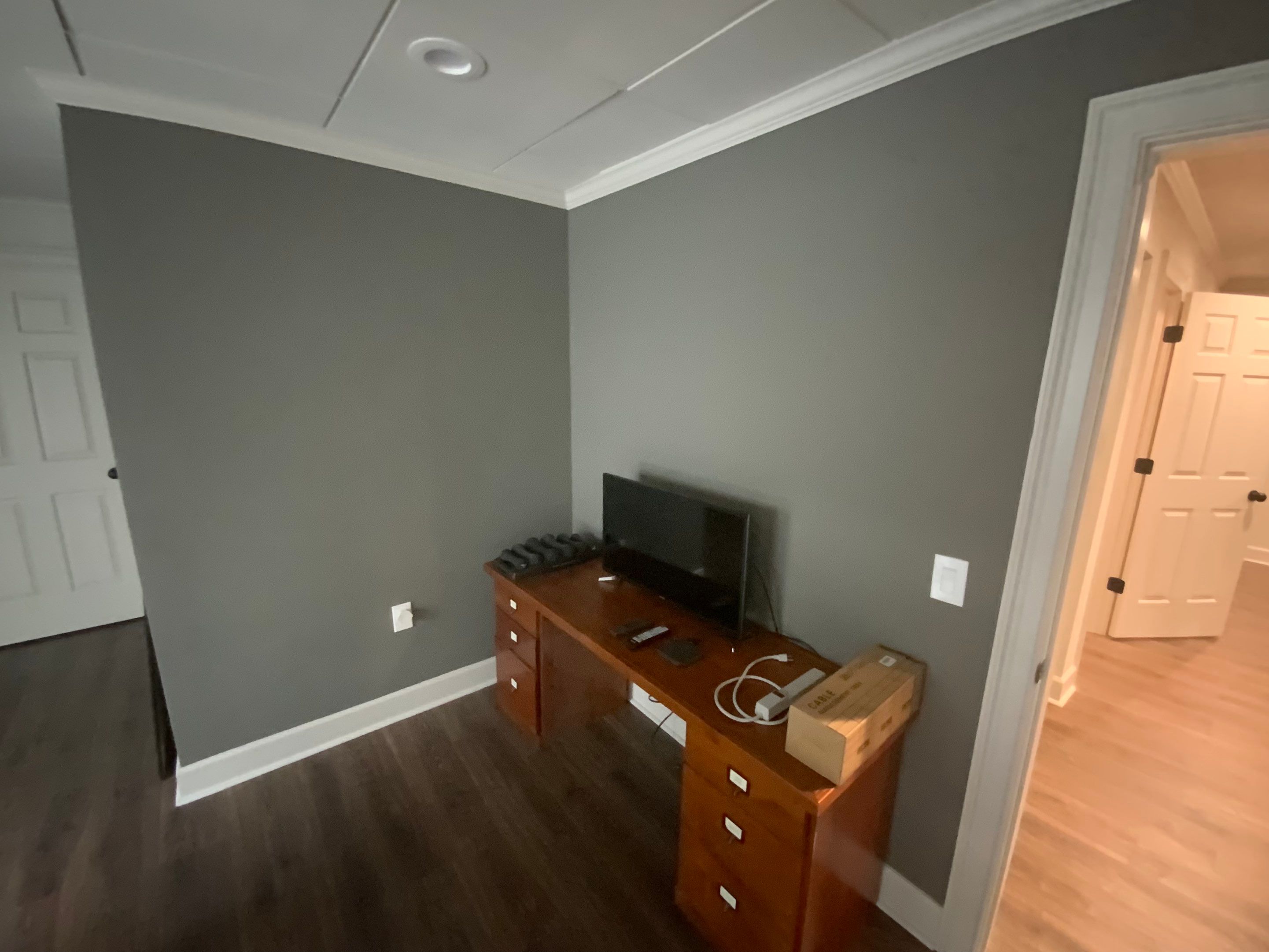 Finished Basement Renovation Featuring Home Theater and Custom Wine Cellar by Swift Home Renovations