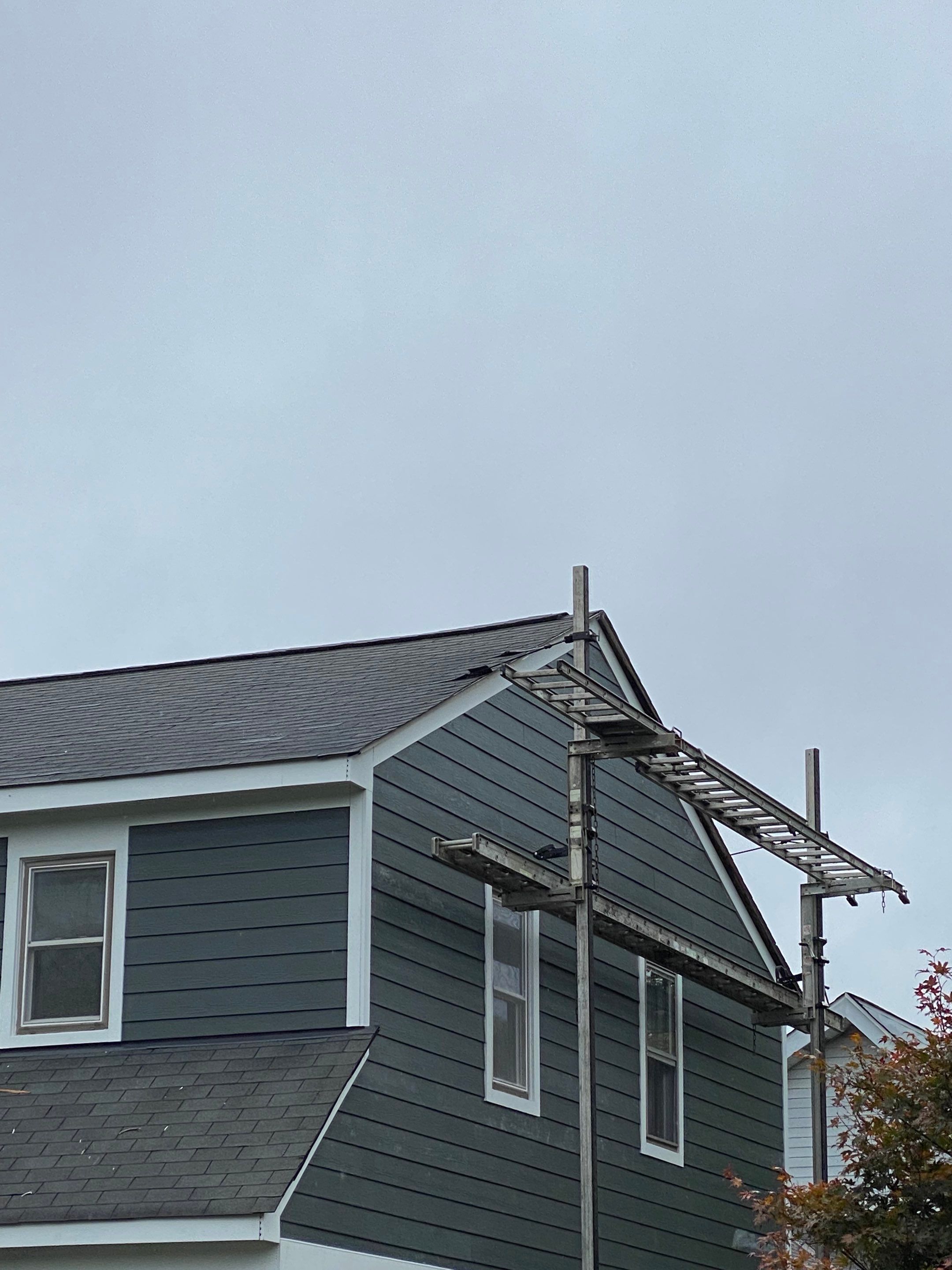 Siding Installation using James Hardie Fiber Cement Lap Siding by Best Exteriors Inc