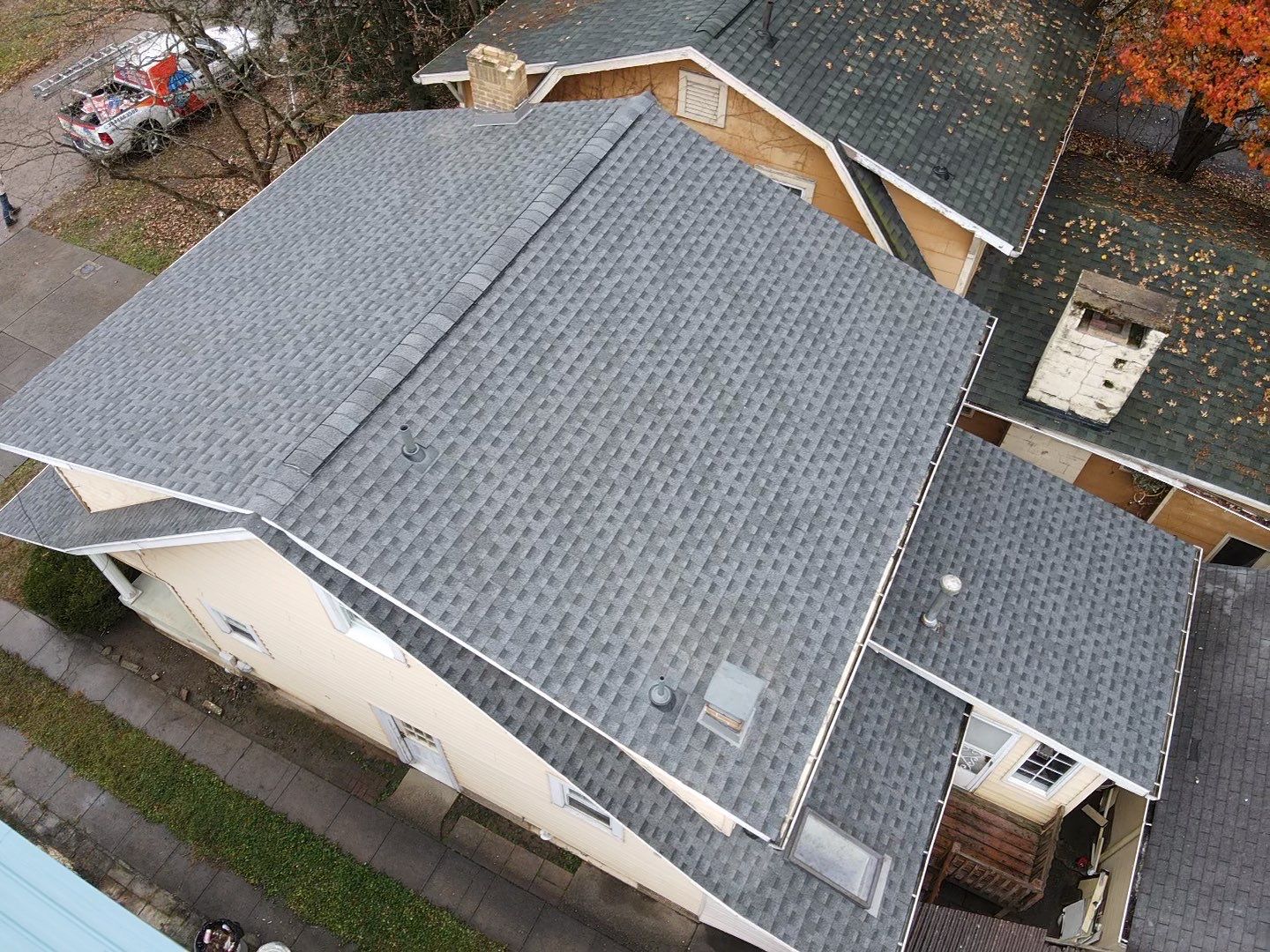 Residential Roofing Installation using GAF Timberline HDZ Pewter Gray by Rainstoppers Roofing