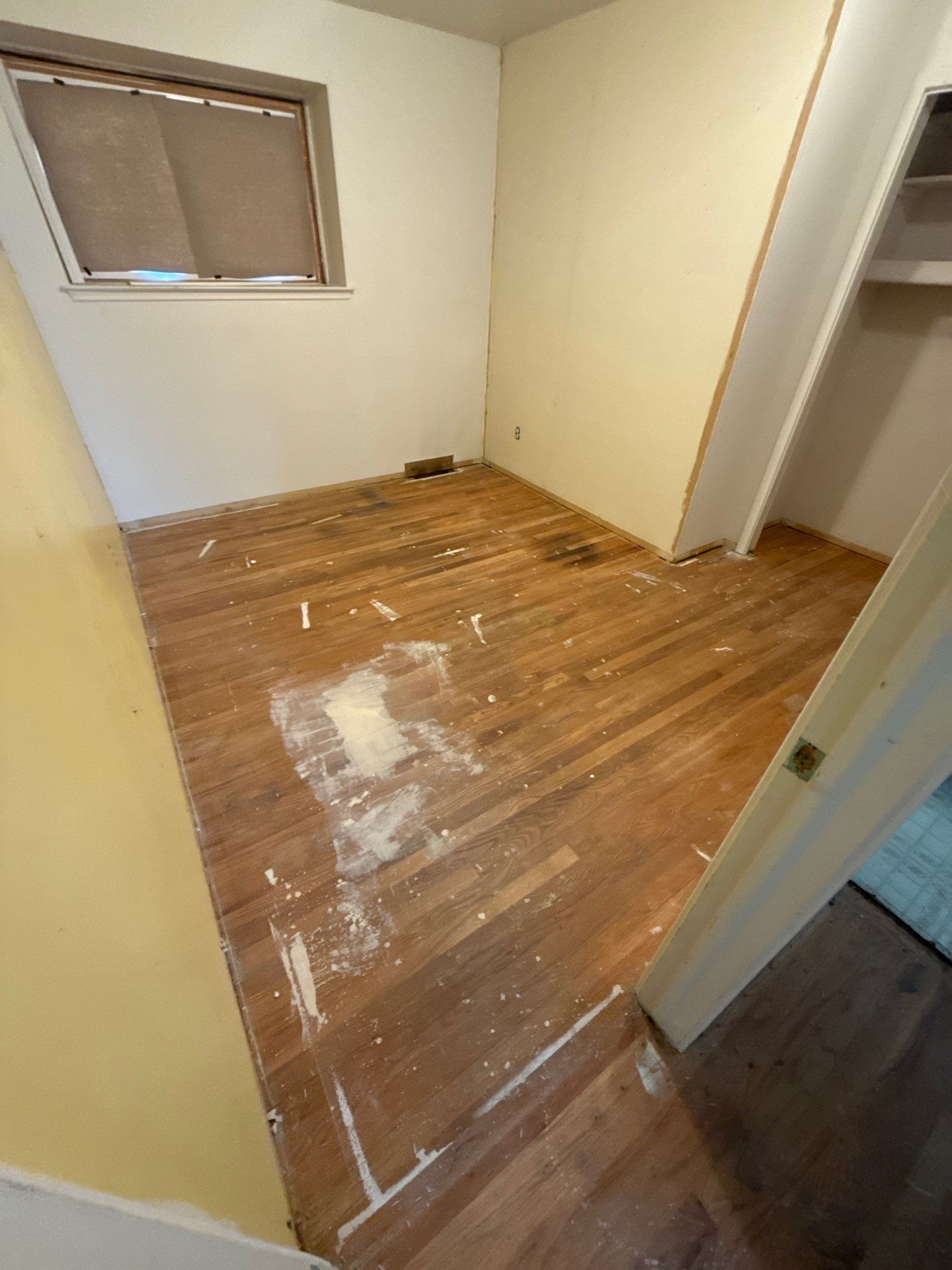 Ypsilanti red oak restoration  by Ann Arbor Hardwoods 