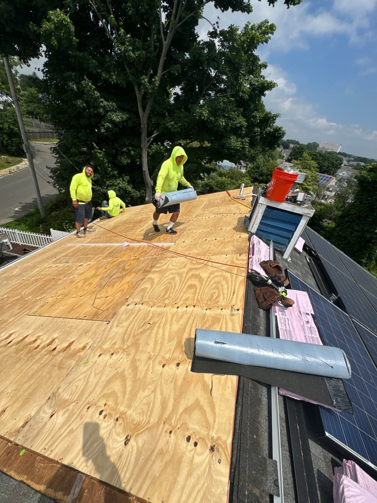 Harbor Blue Shingles by Reimagine Roofing