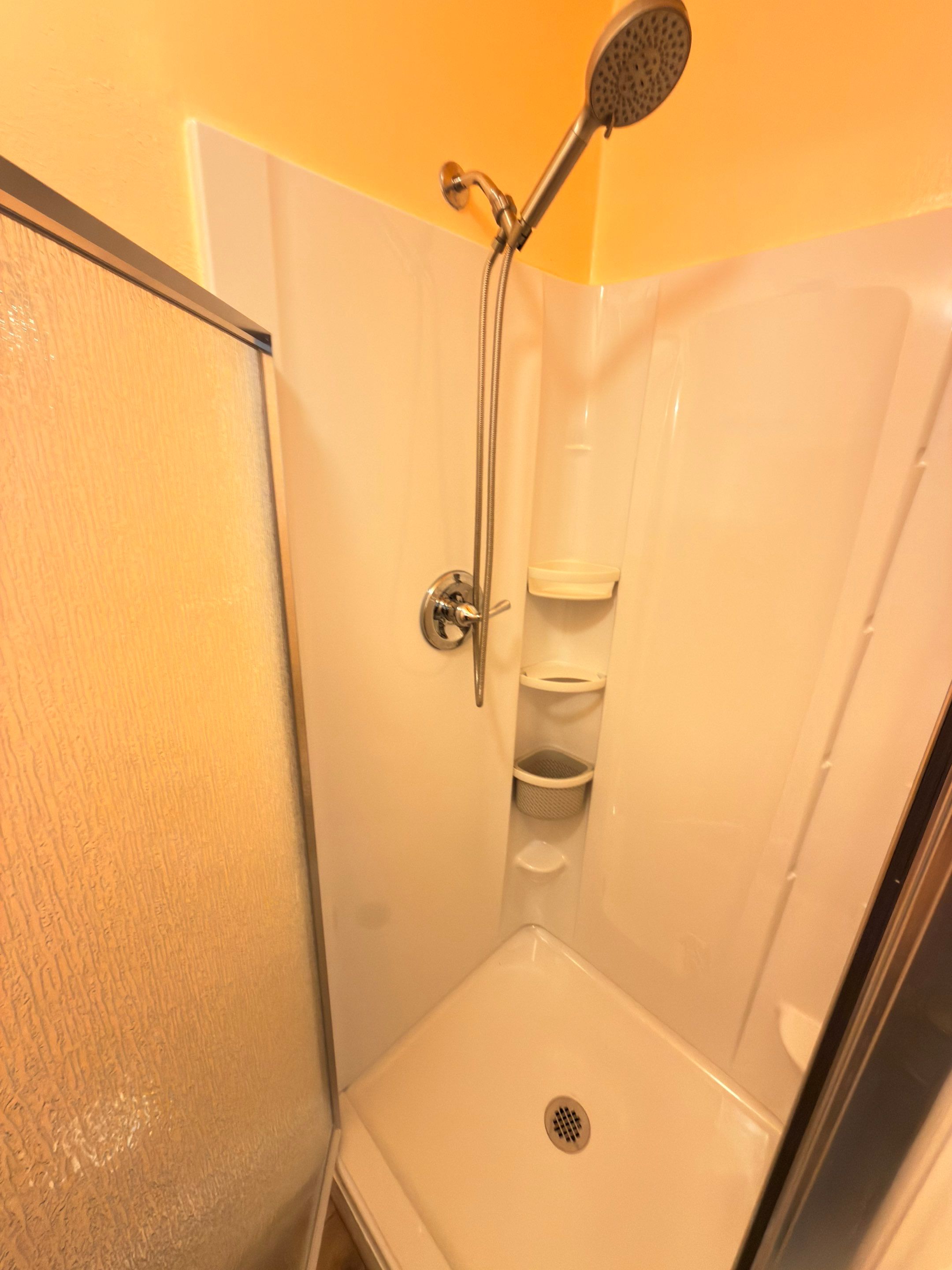 Shower Remodel due to Water Intrusion by Anza Builders, Inc. 